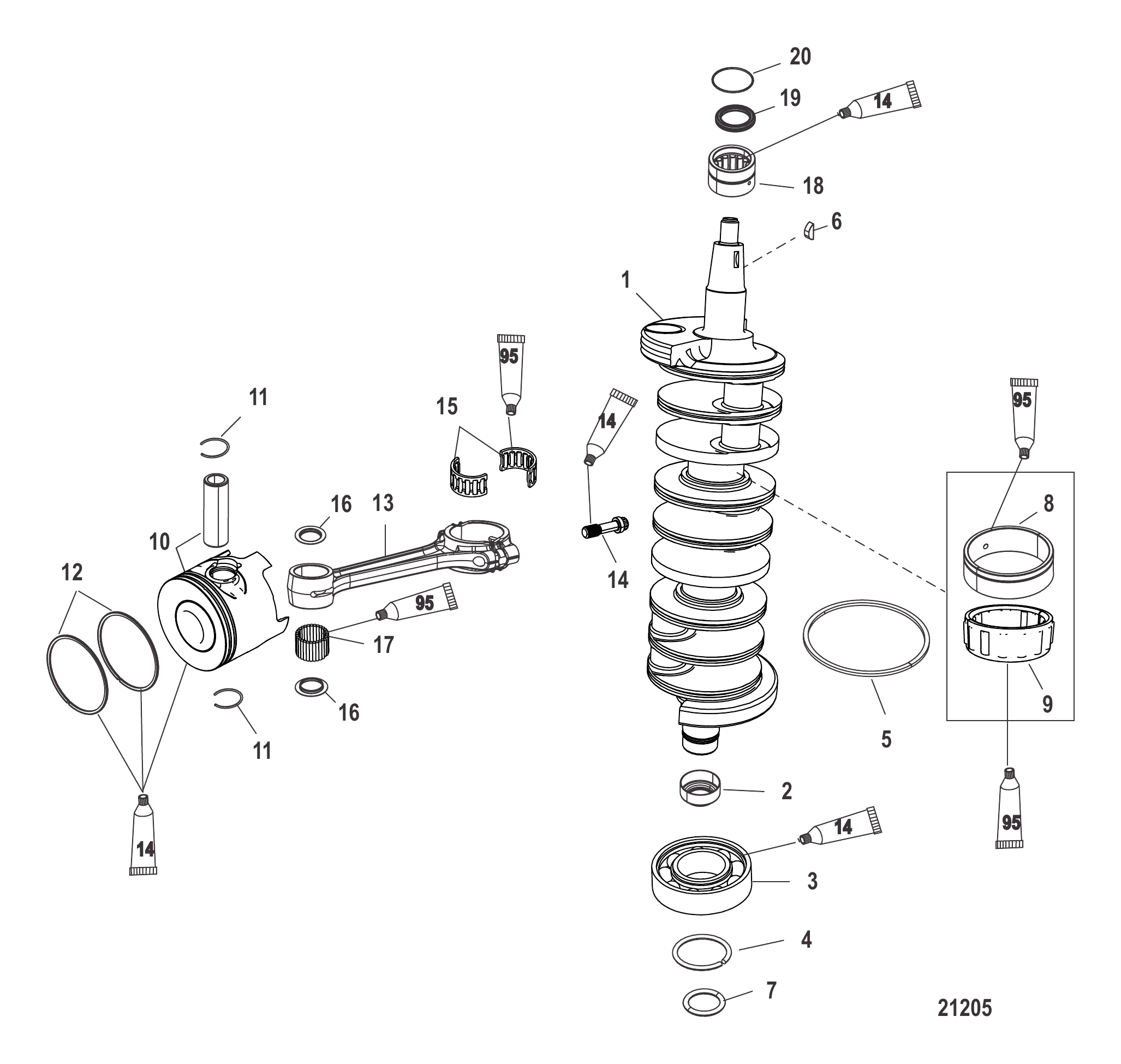 Gear Housing (Prop-TorqueMaster/FleetMaster-Heavy Duty)