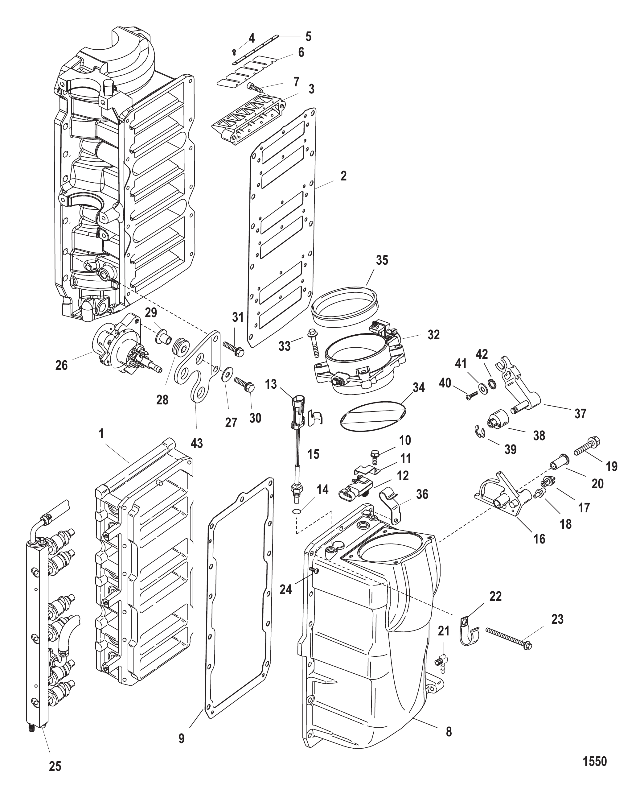 Air Handler Components (Serial Number 0T818119 and Below)