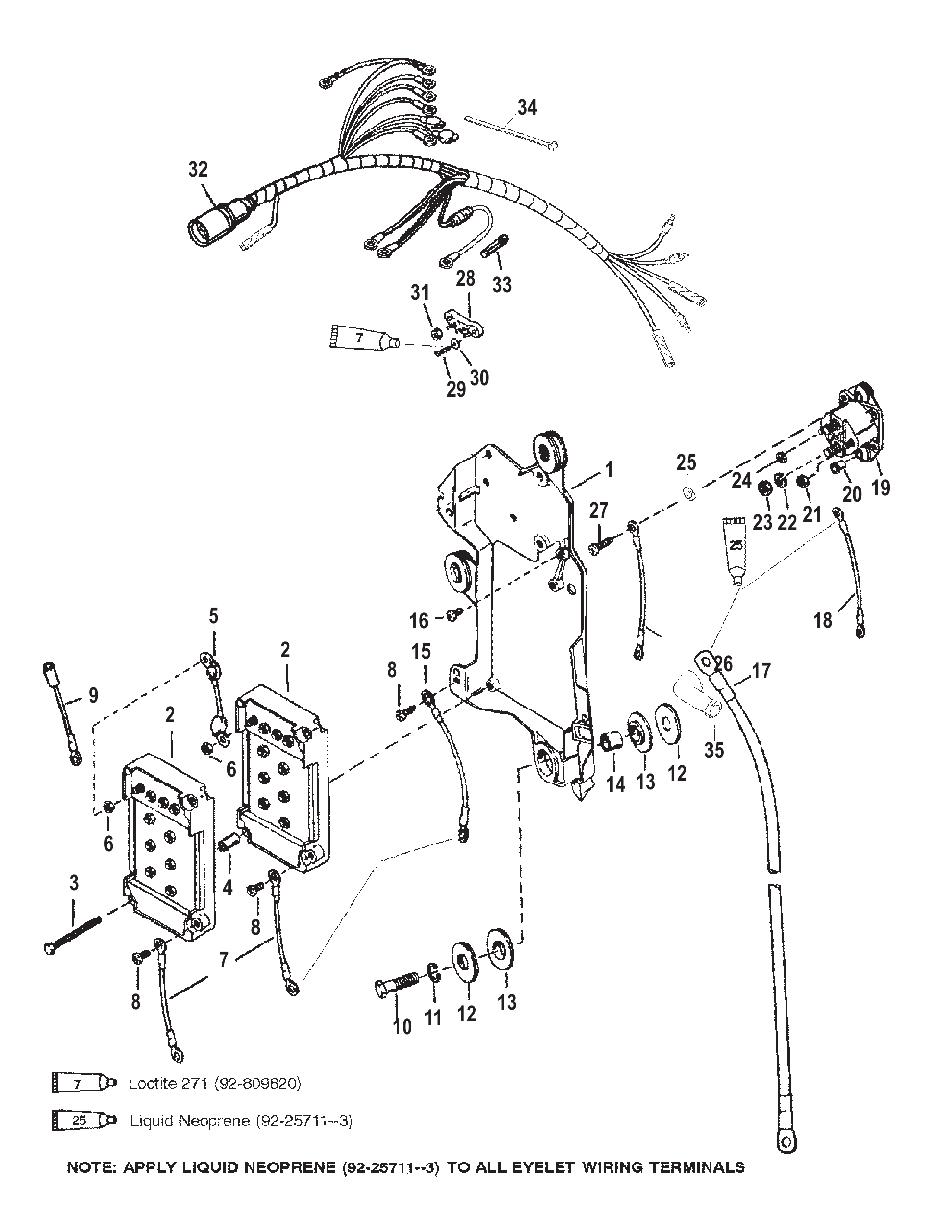 Gear Housing Driveshaft - Counter Rotation
