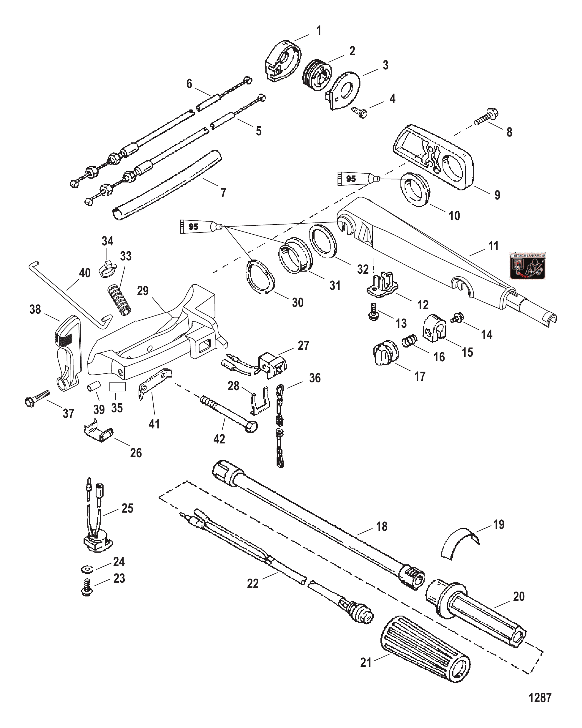 Tiller Handle
