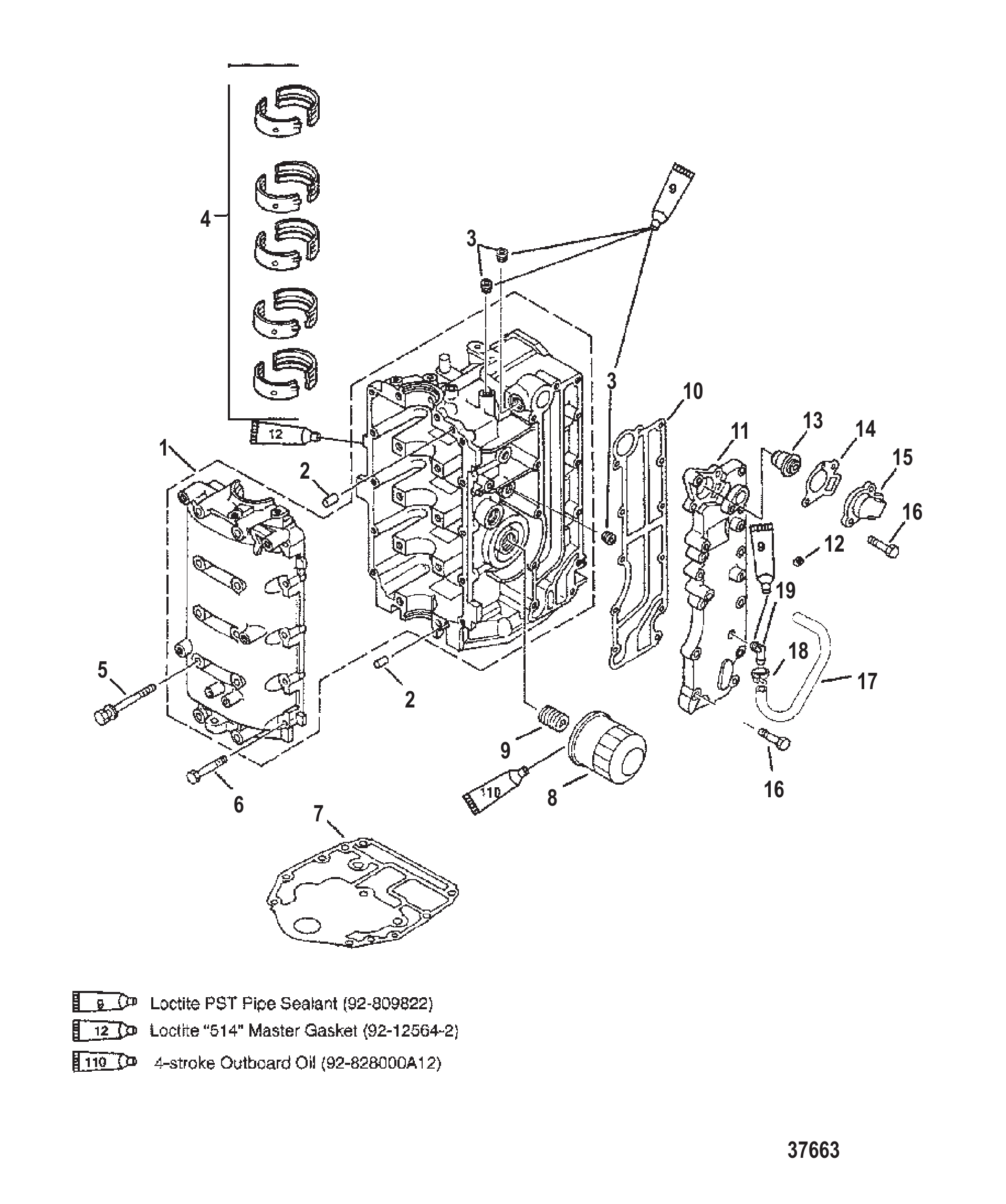 气缸体 CYLINDER BLOCK