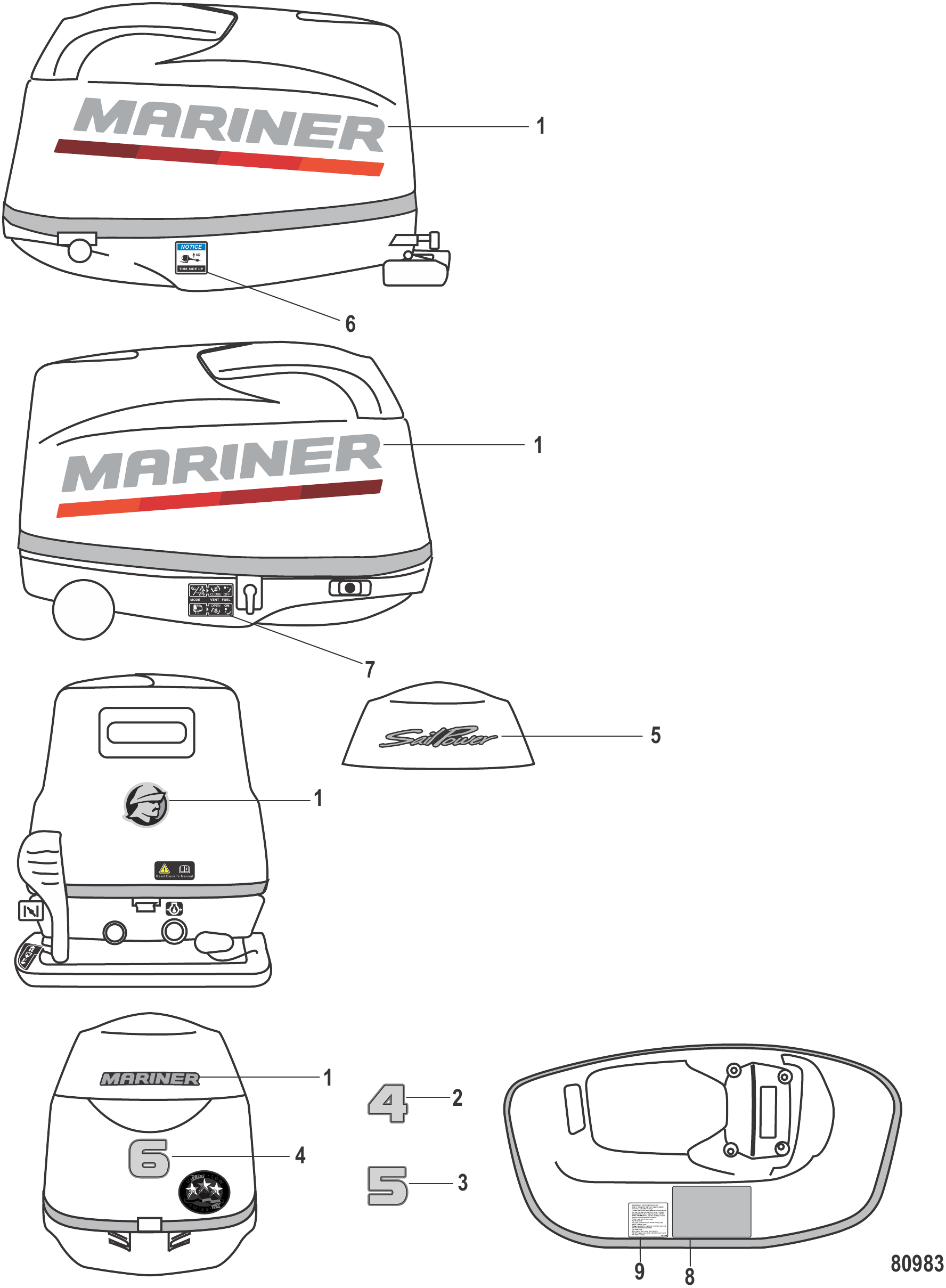 Accessories Decal Mariner