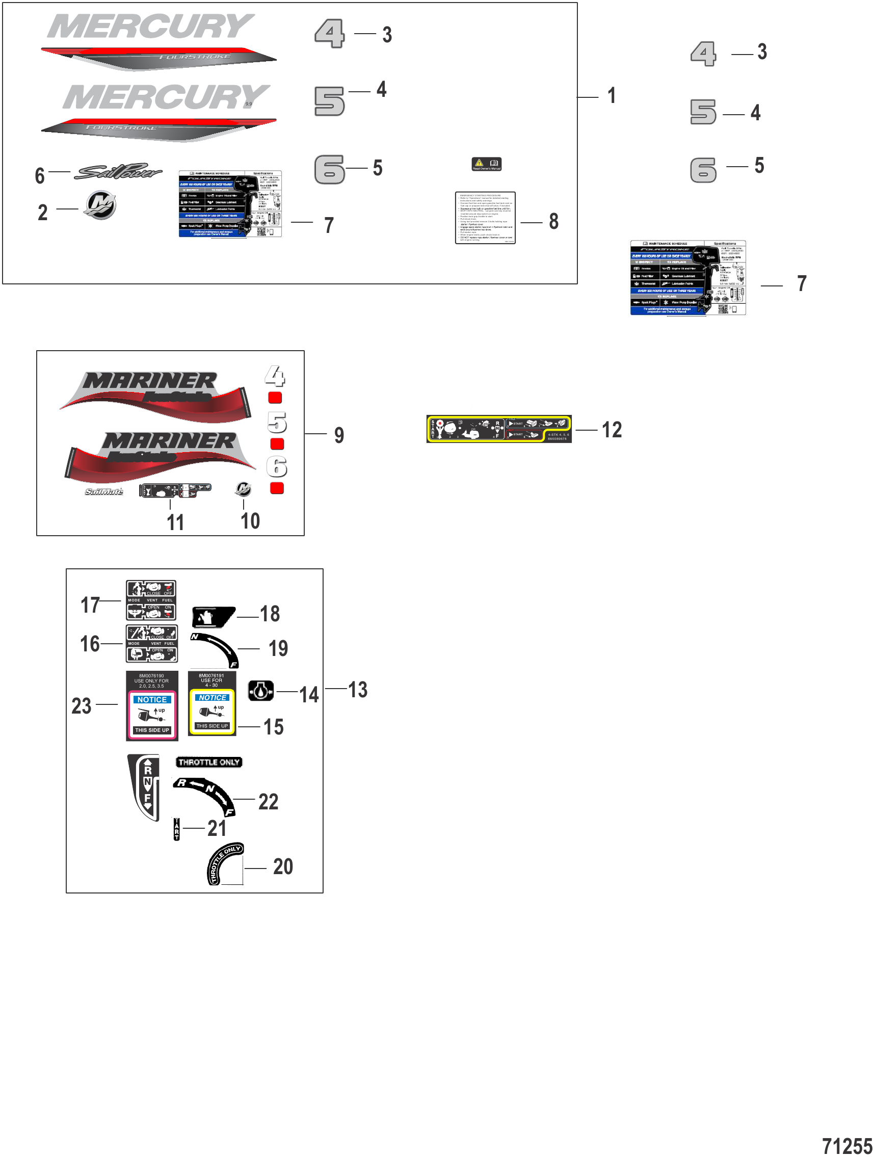 Decals Serial #0R991813 and Above