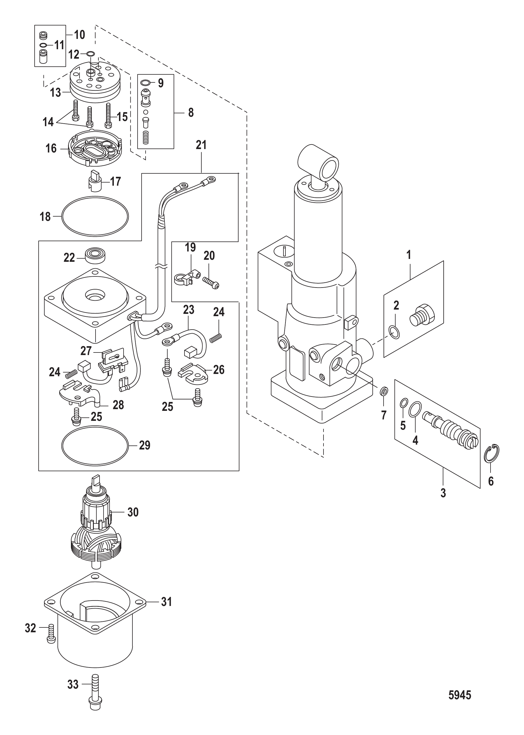 Power Tilt Components