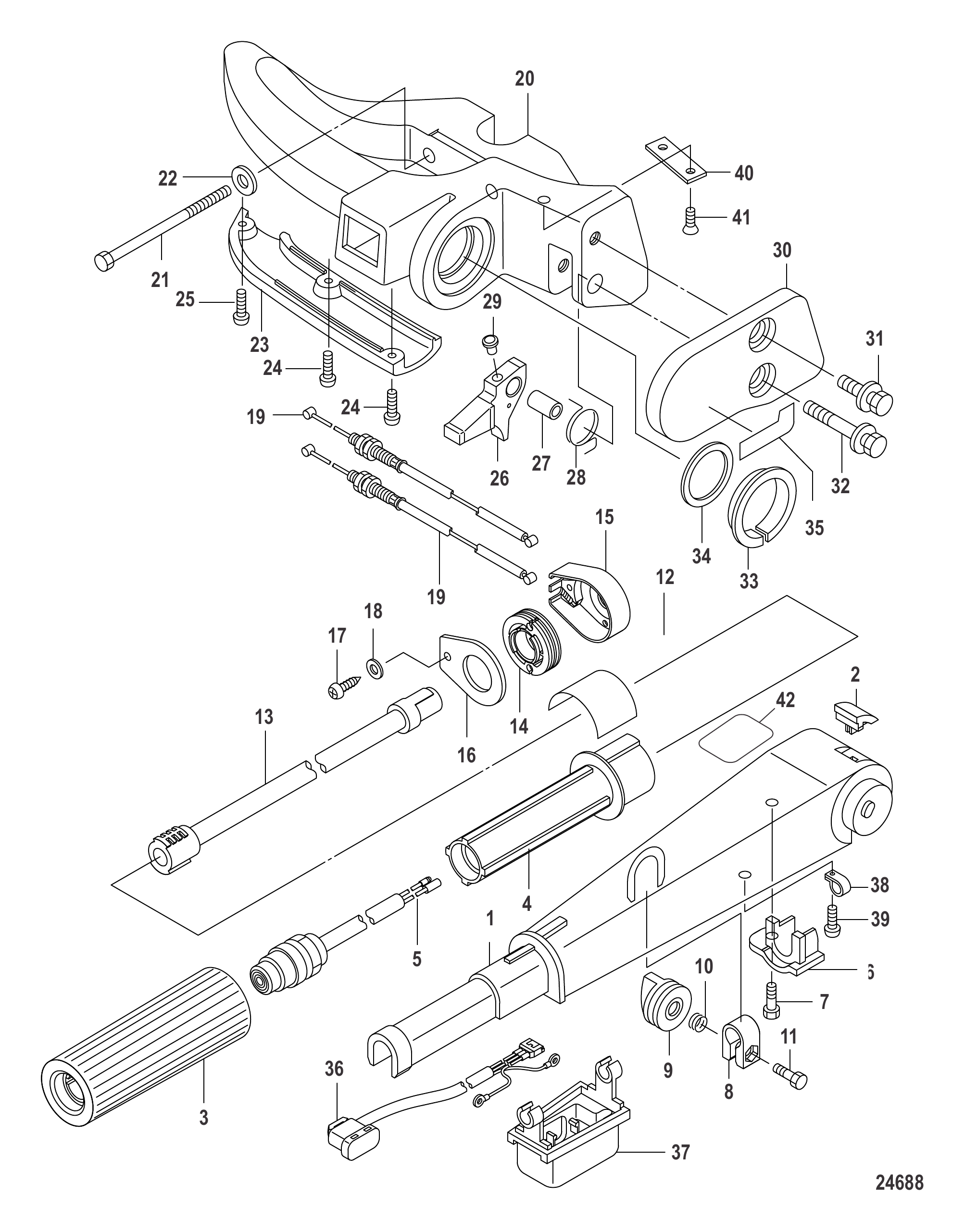 Tiller Handle