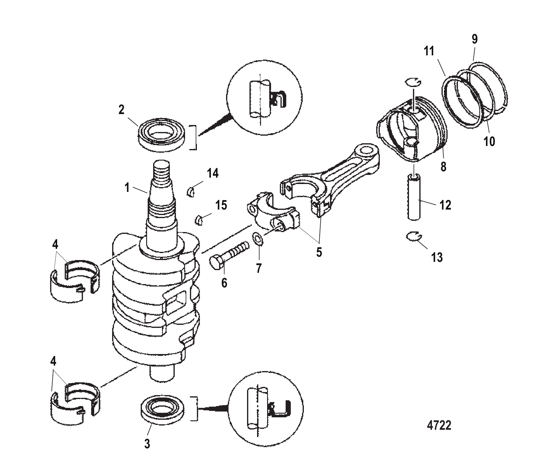 曲轴、活塞和连杆 Crankshaft, Pistons, And Connecting Rods