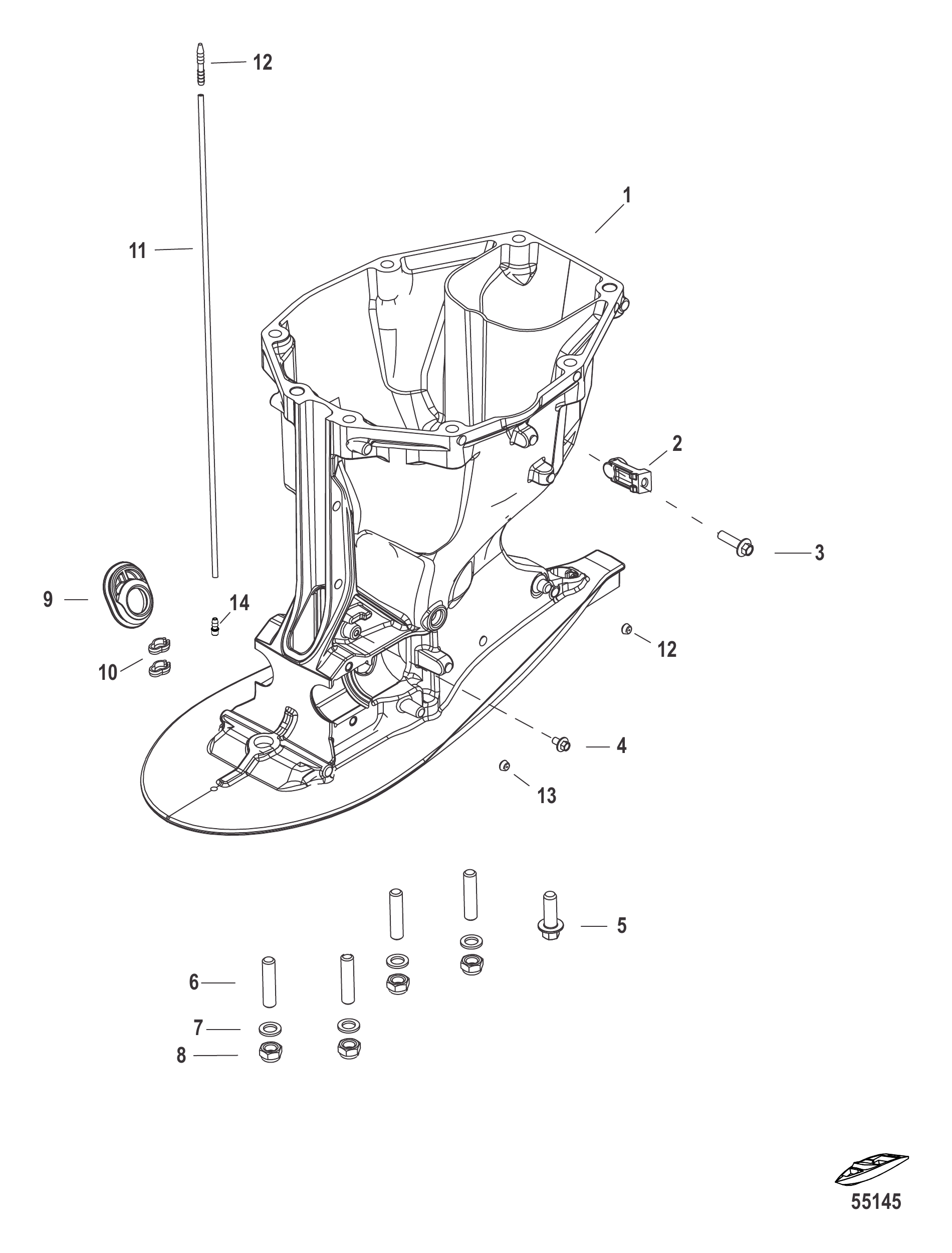 Driveshaft Housing