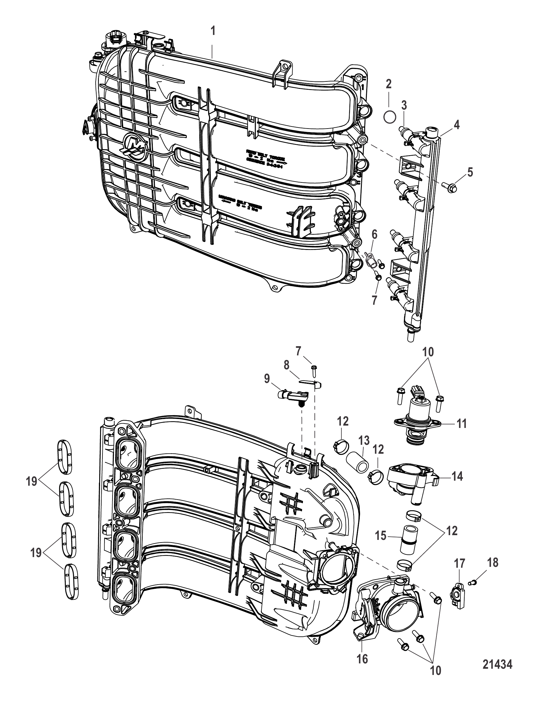 Intergrated Air Fuel Module Components