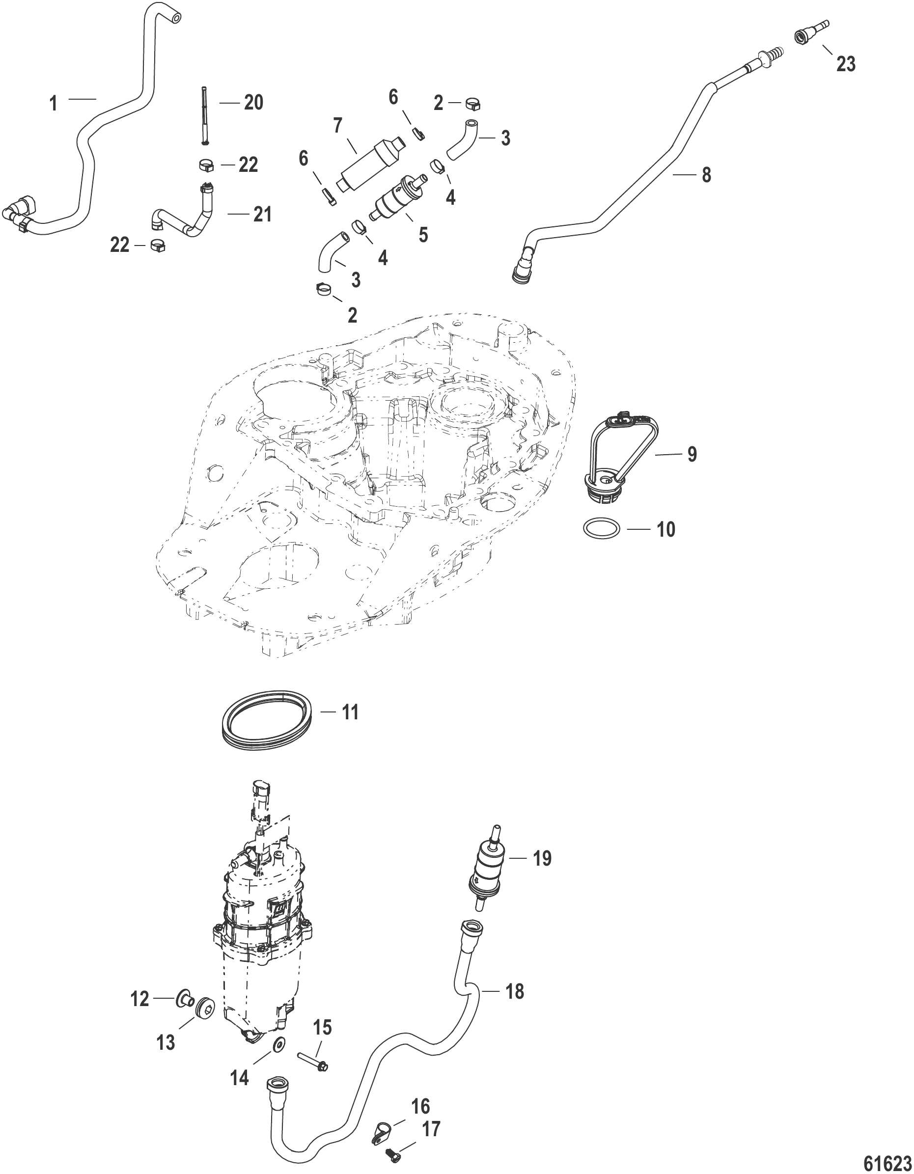 燃油供给系统软管及模块 Fuel Supply System hoses and module