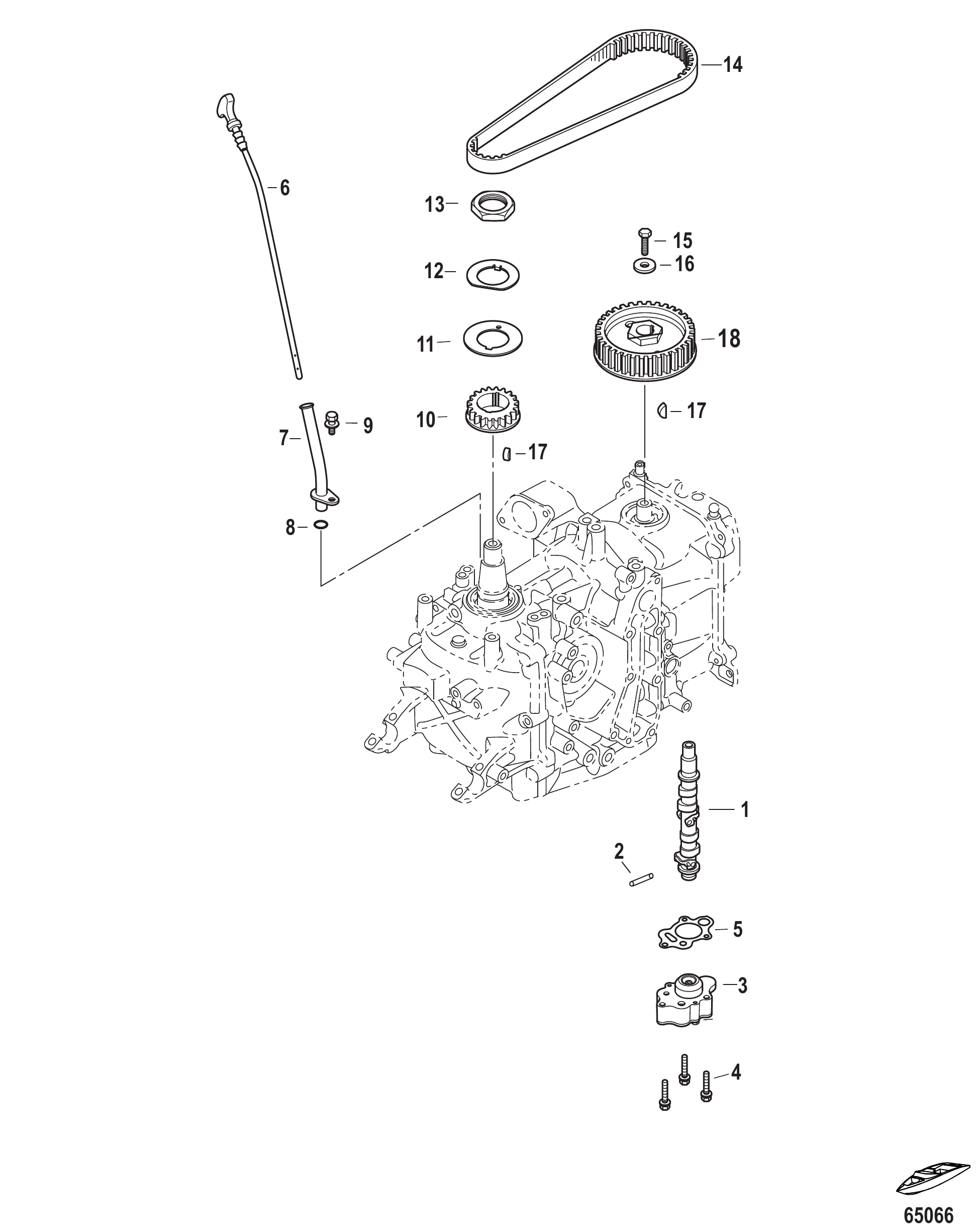Camshaft and Oil Pump