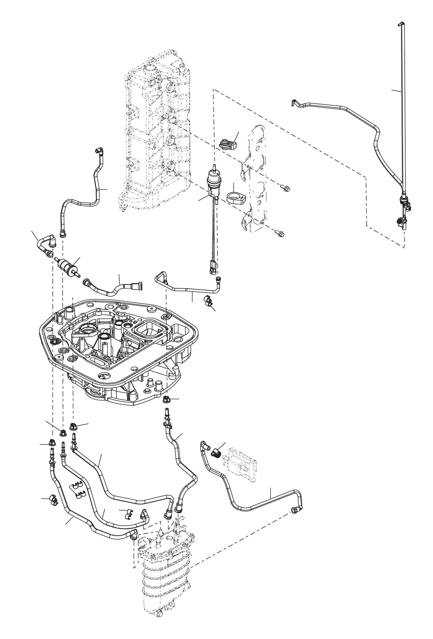 Adapter Plate Hose Routings