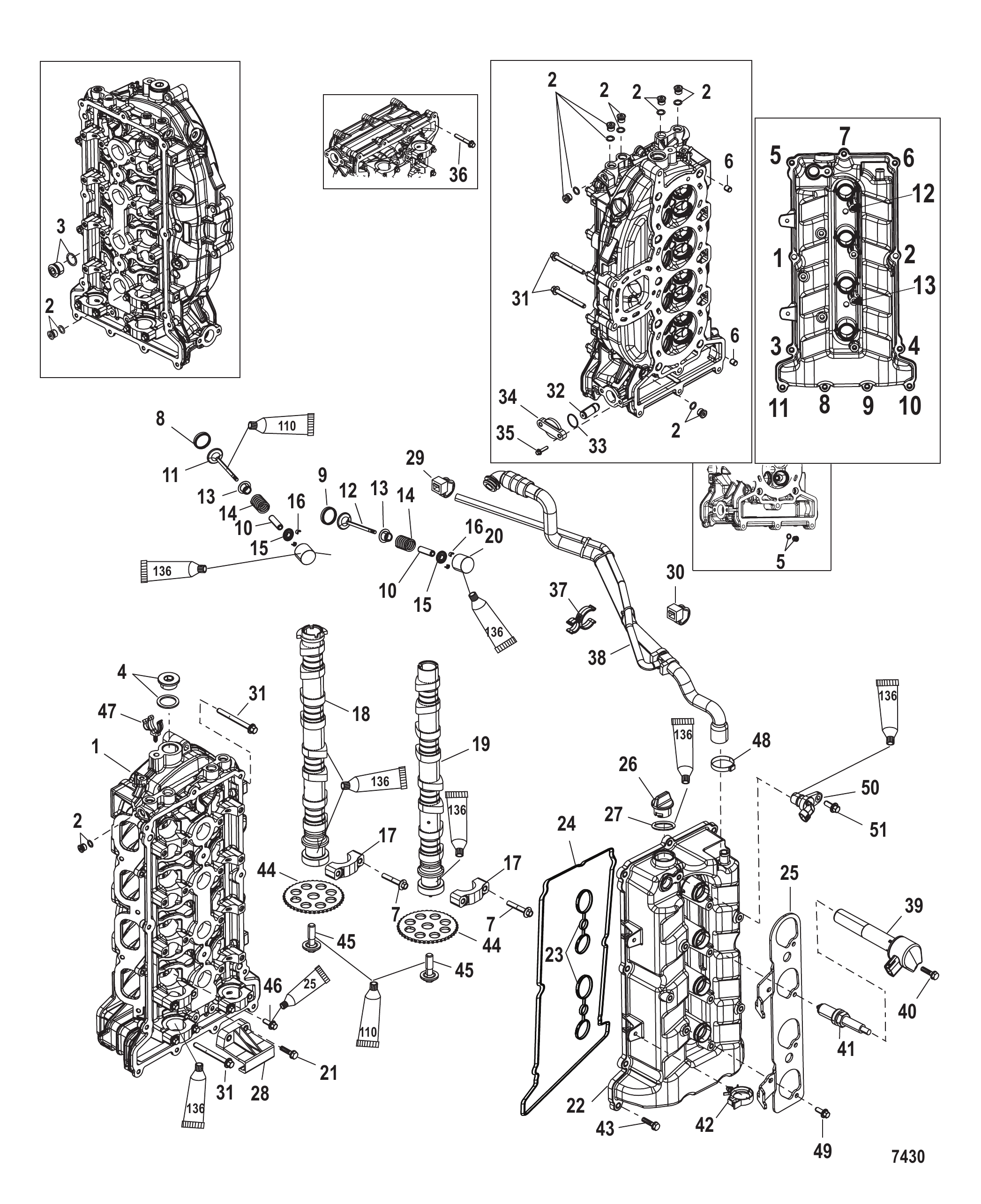 Cylinder Head and Camshaft
