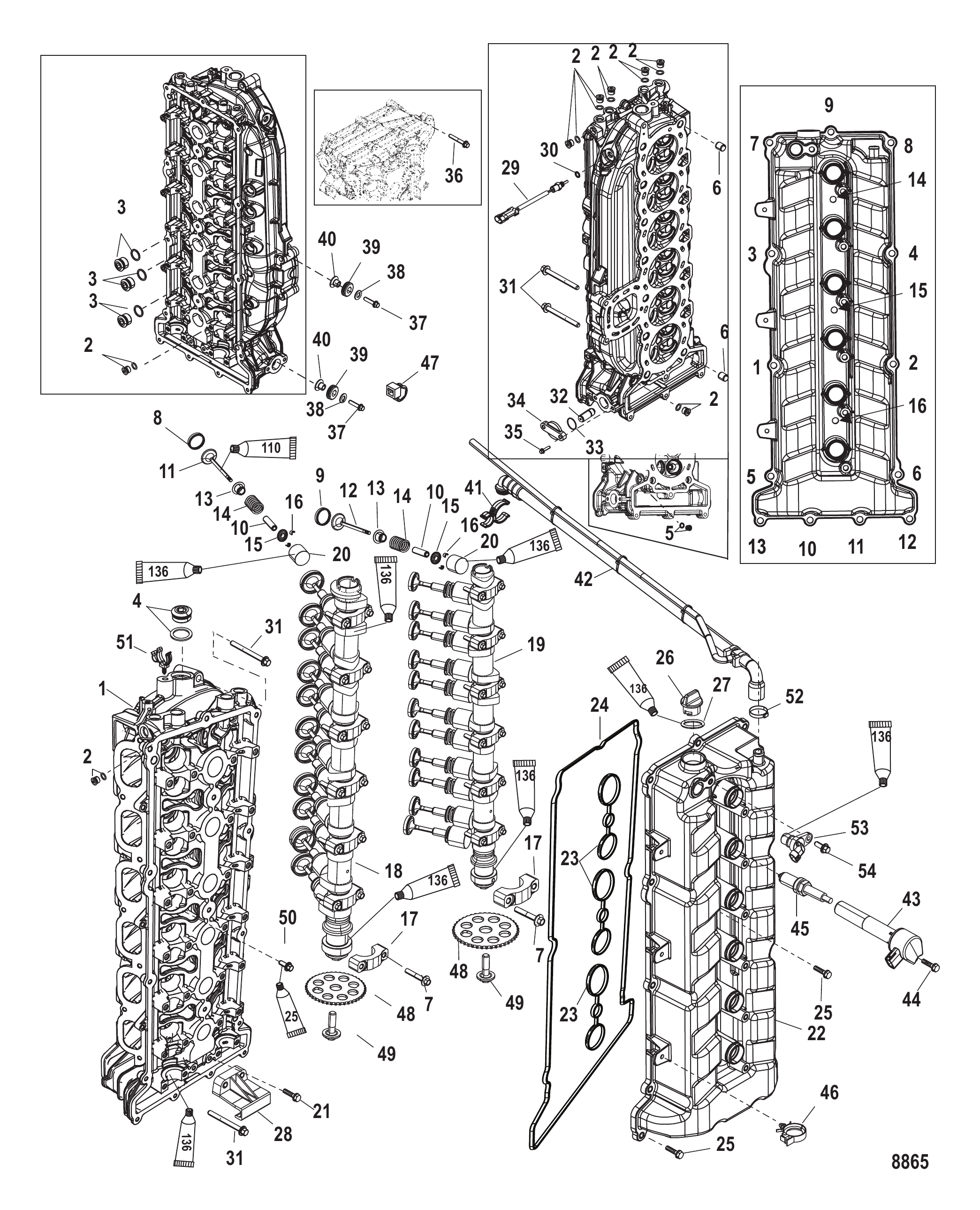Cylinder Head and Camshaft