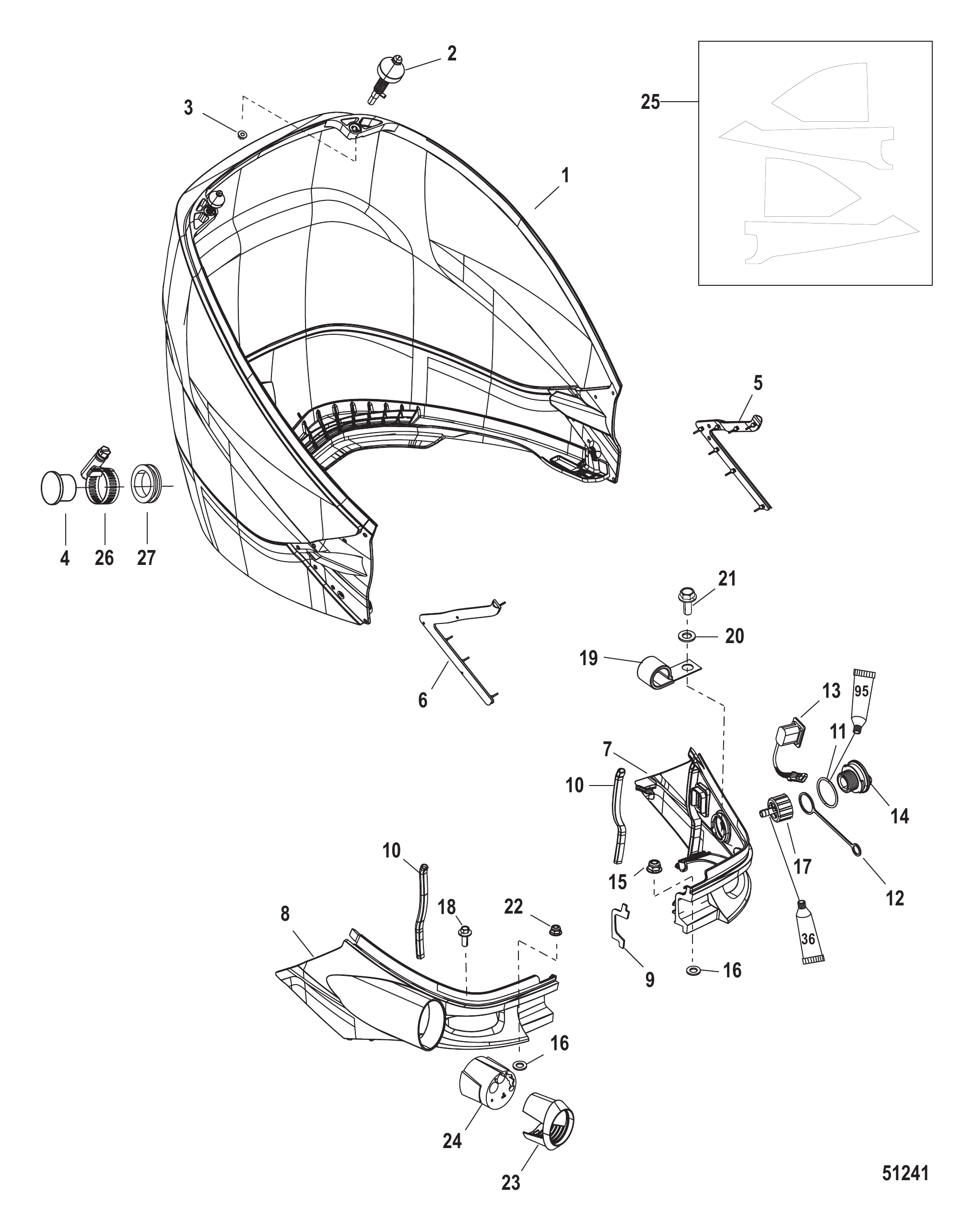 Rear Cowl CCT