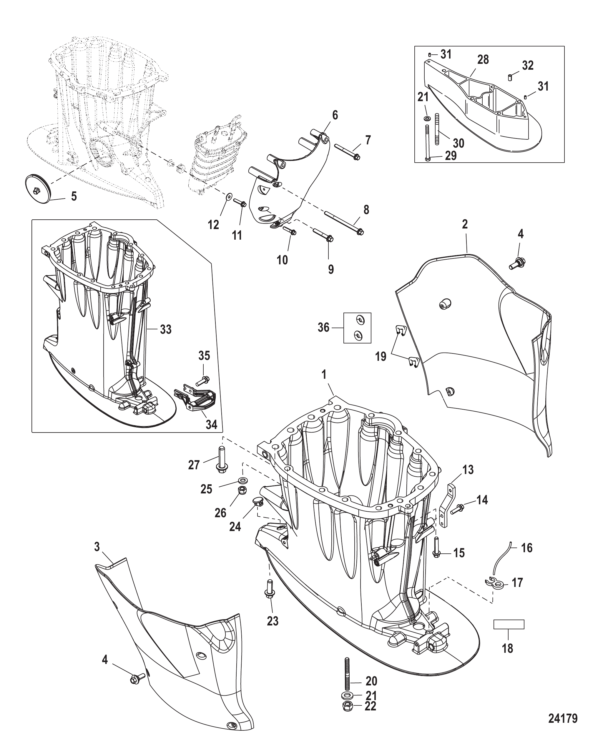 Driveshaft Housing