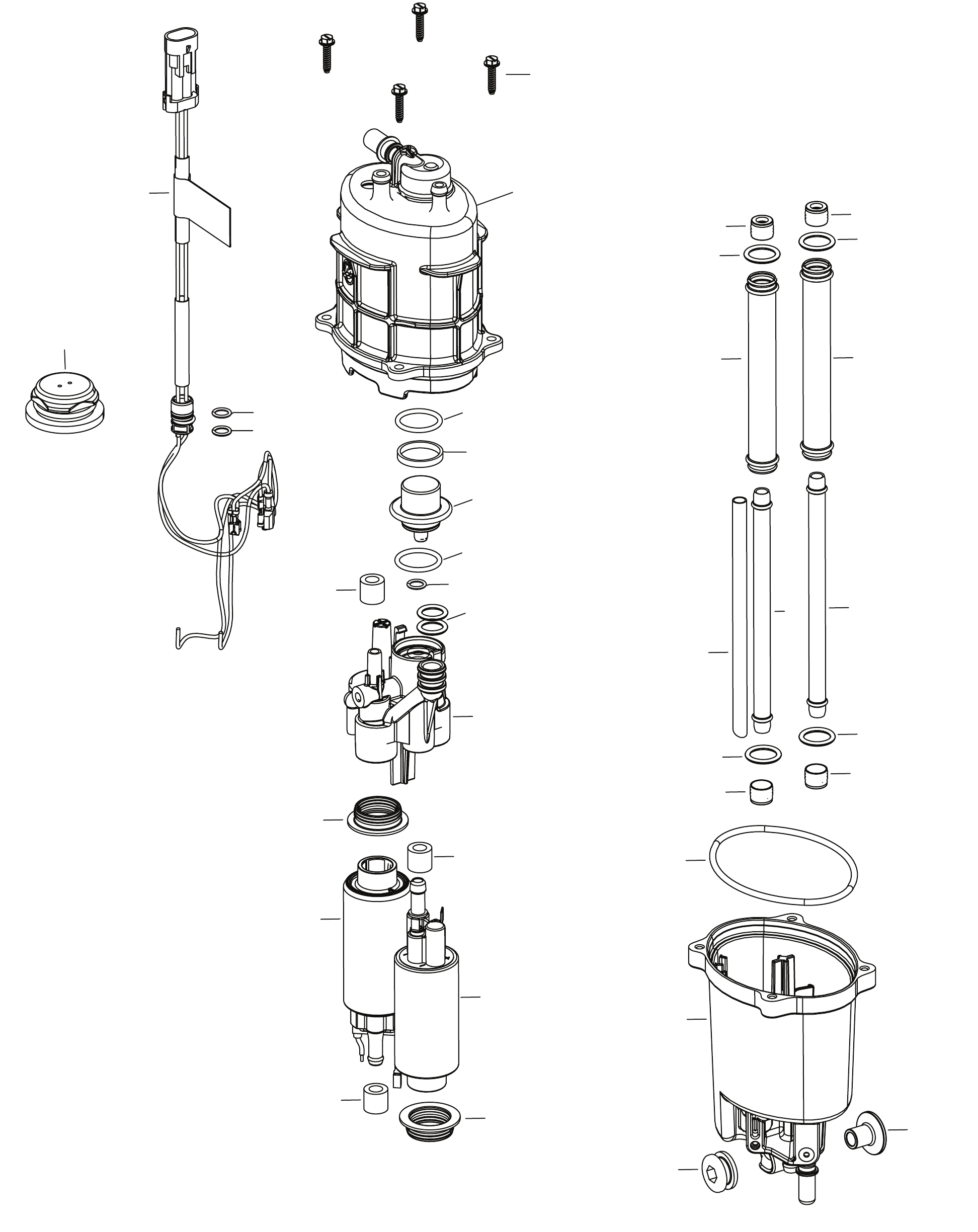 Fuel Supply Module Components - 8M0132732 2B457610 and Up