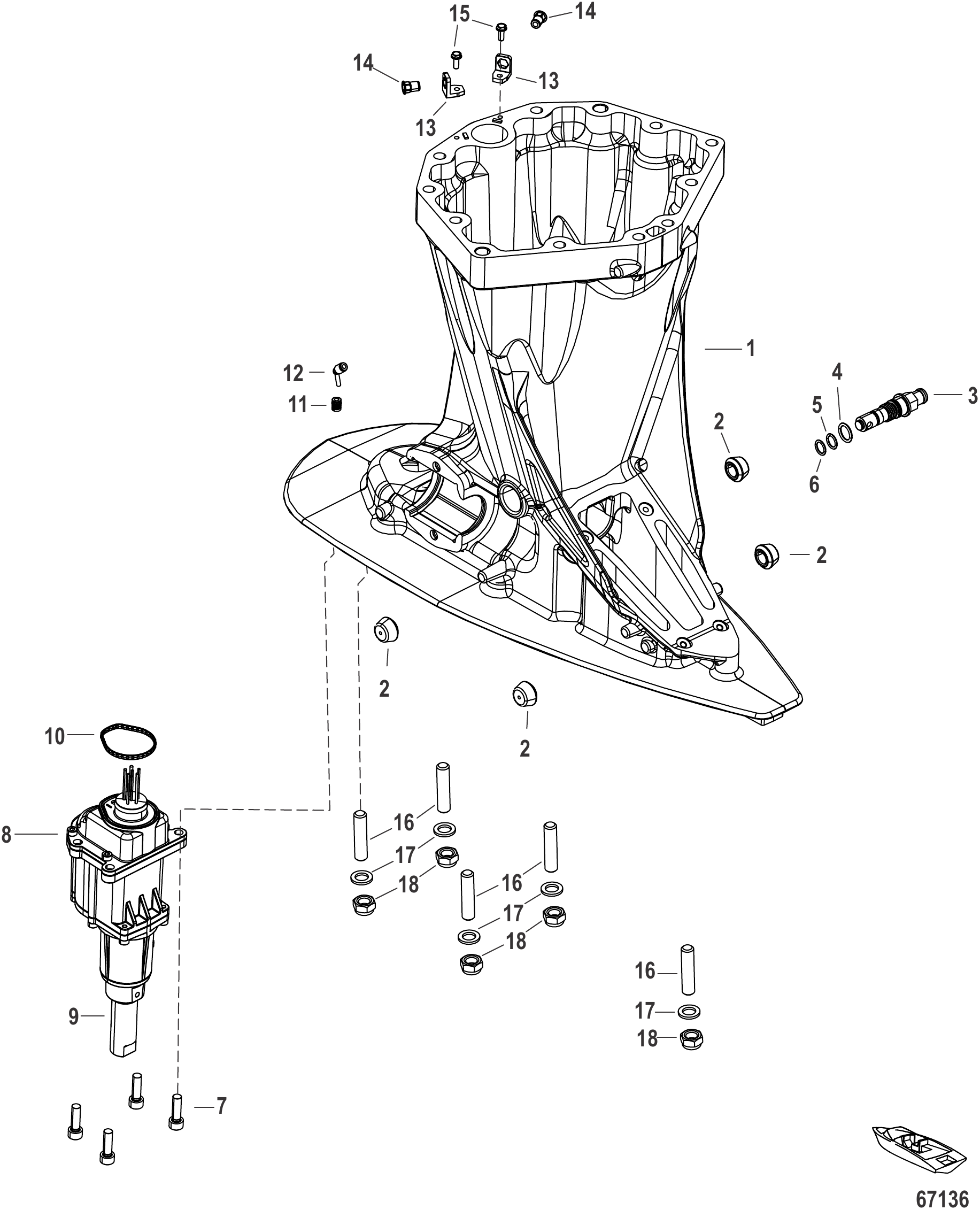 Driveshaft Housing
