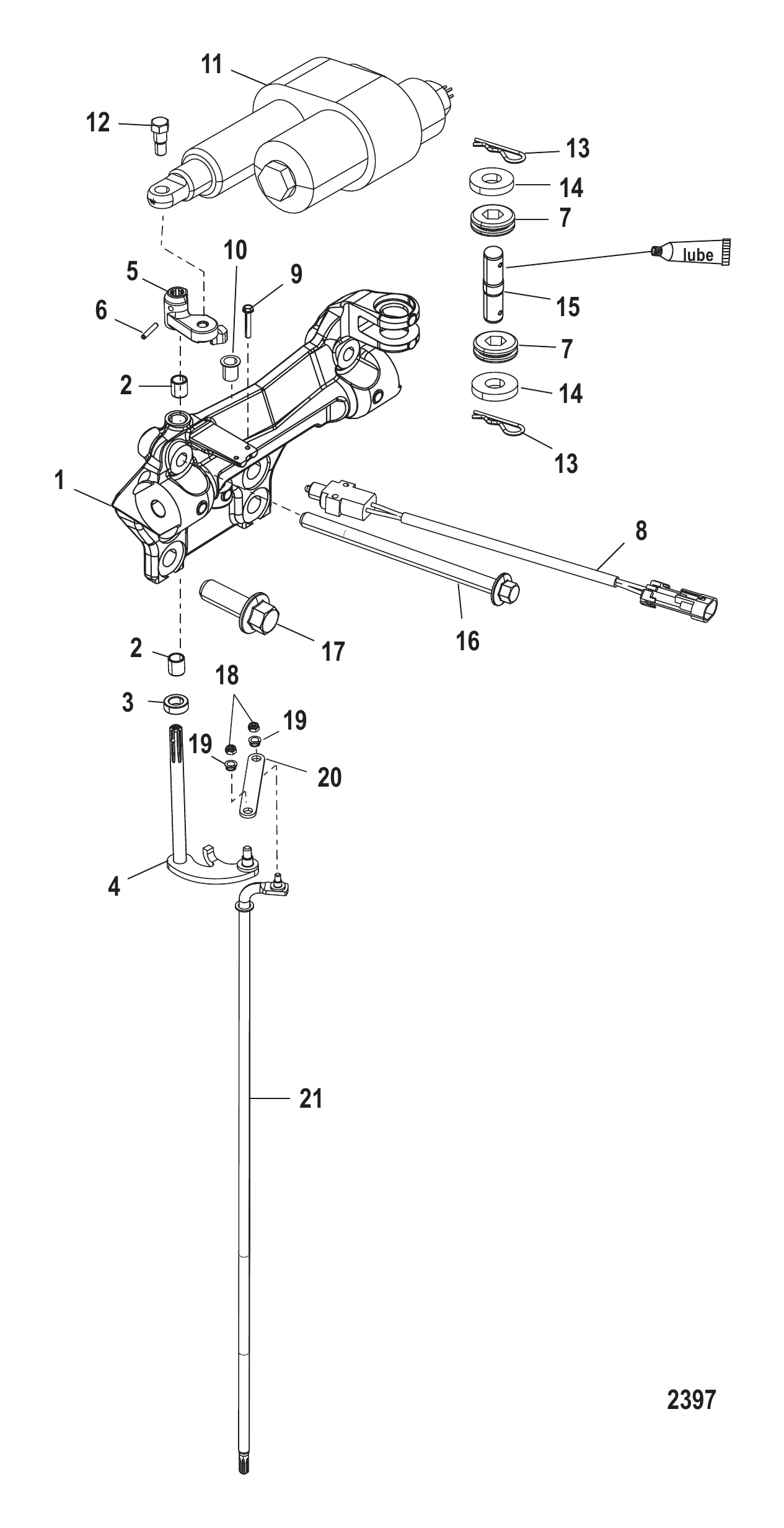 Upper Shift Components