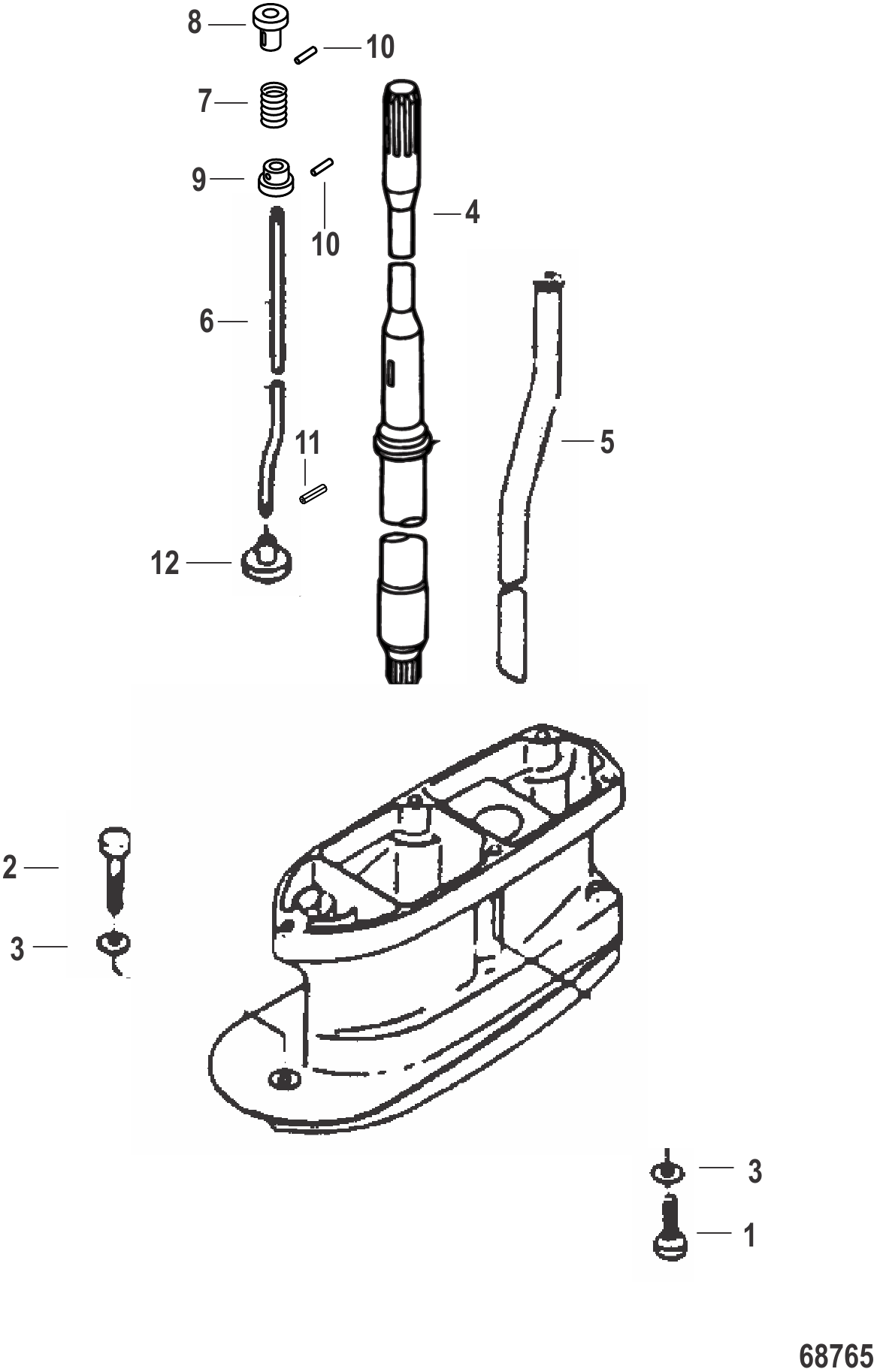Driveshaft Housing Extension Kit