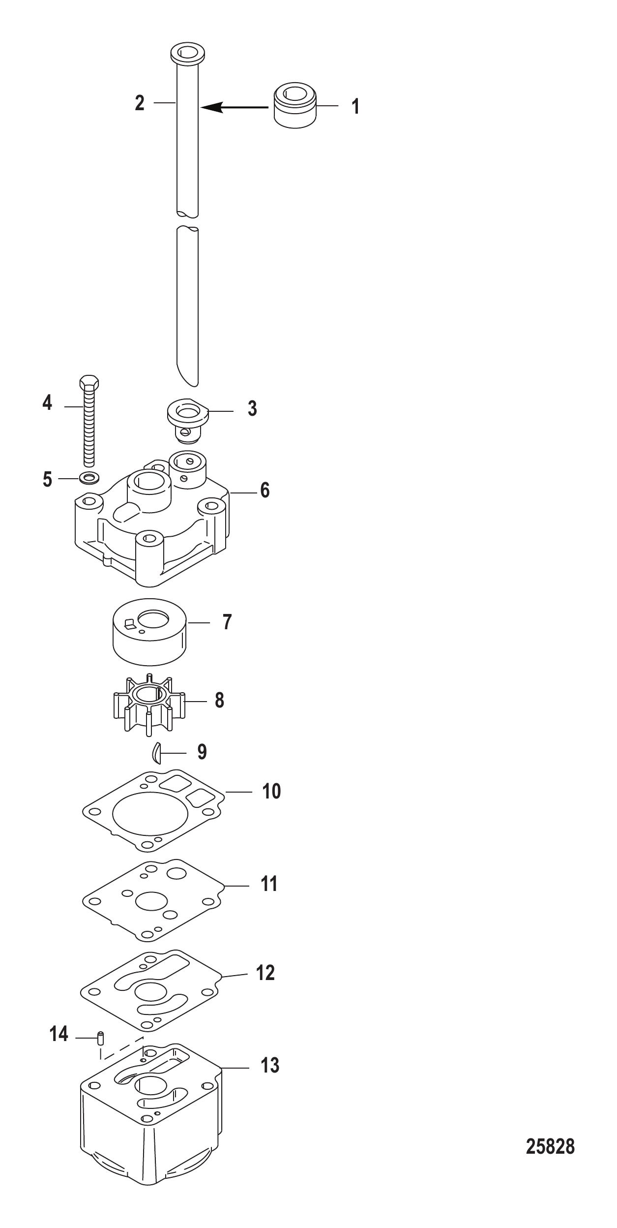 Jet Water Pump Components
