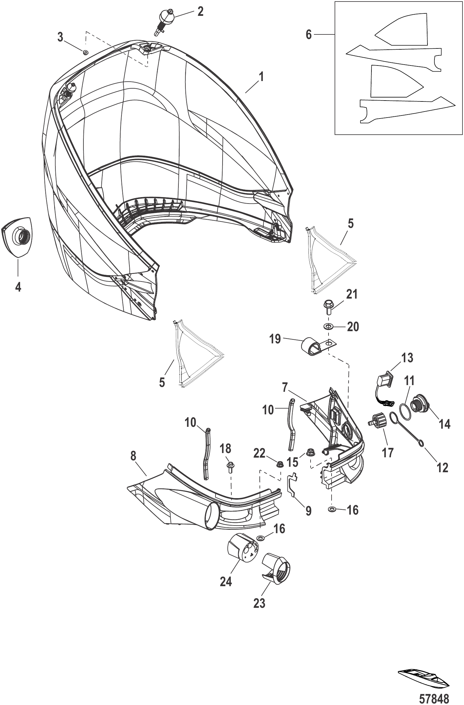 Rear Cowl