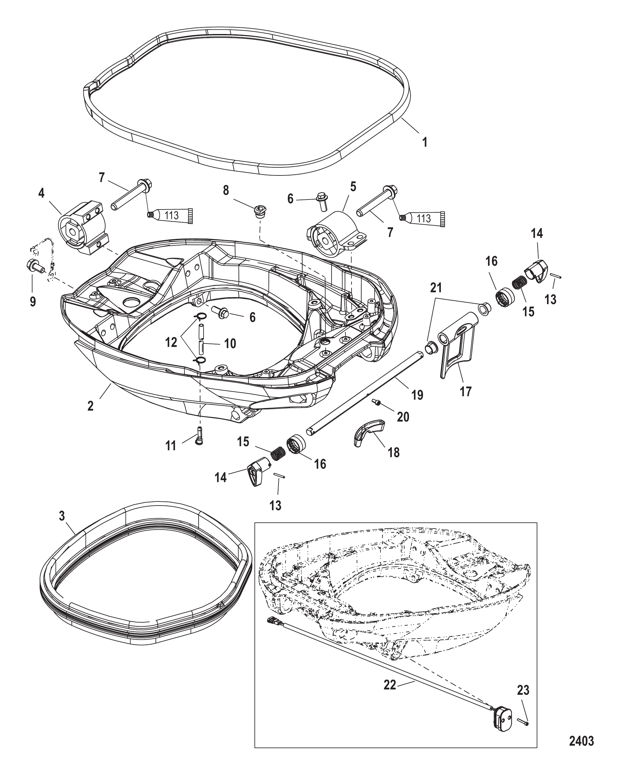 Mount Cradle