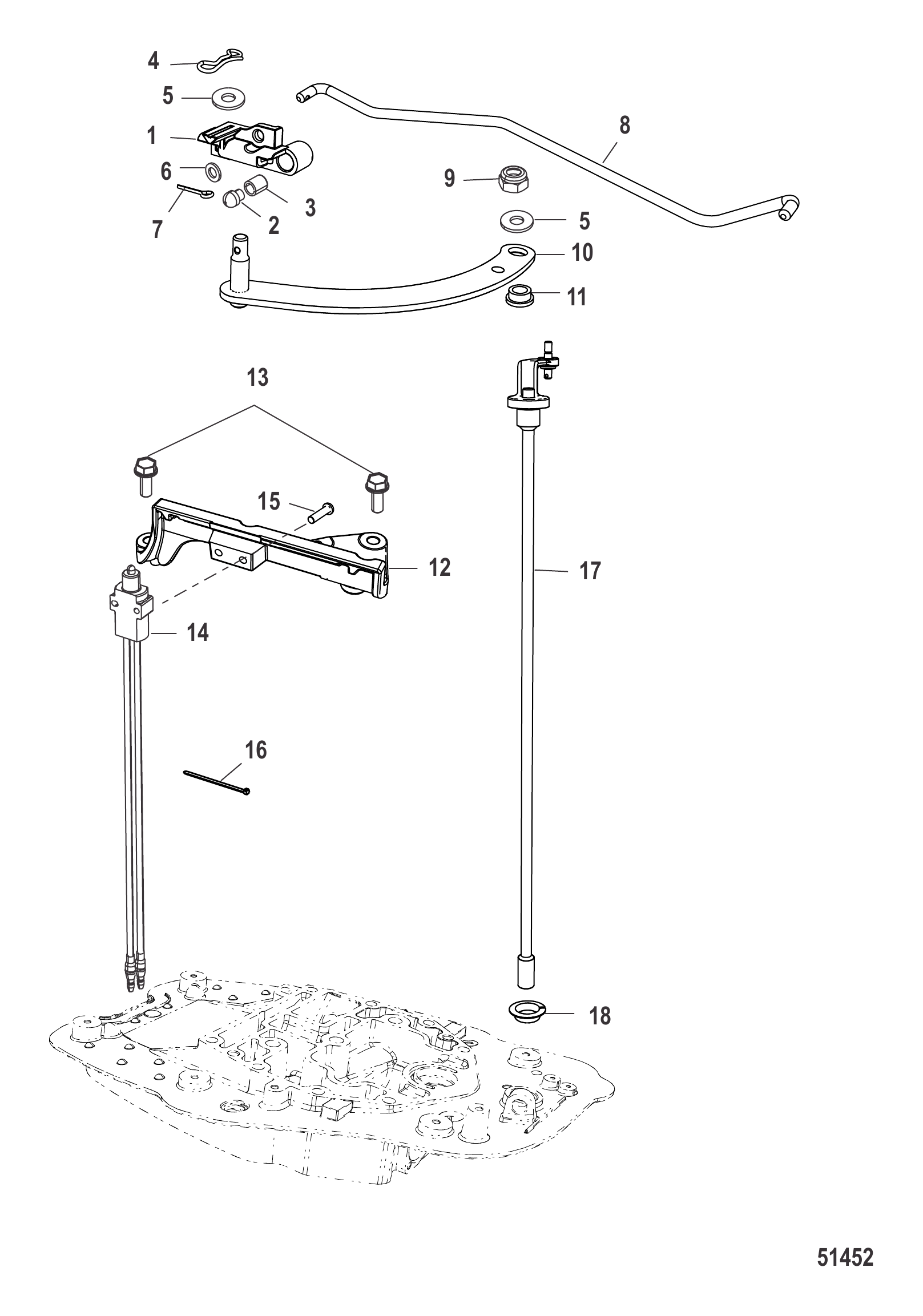 Shift Linkage Tiller