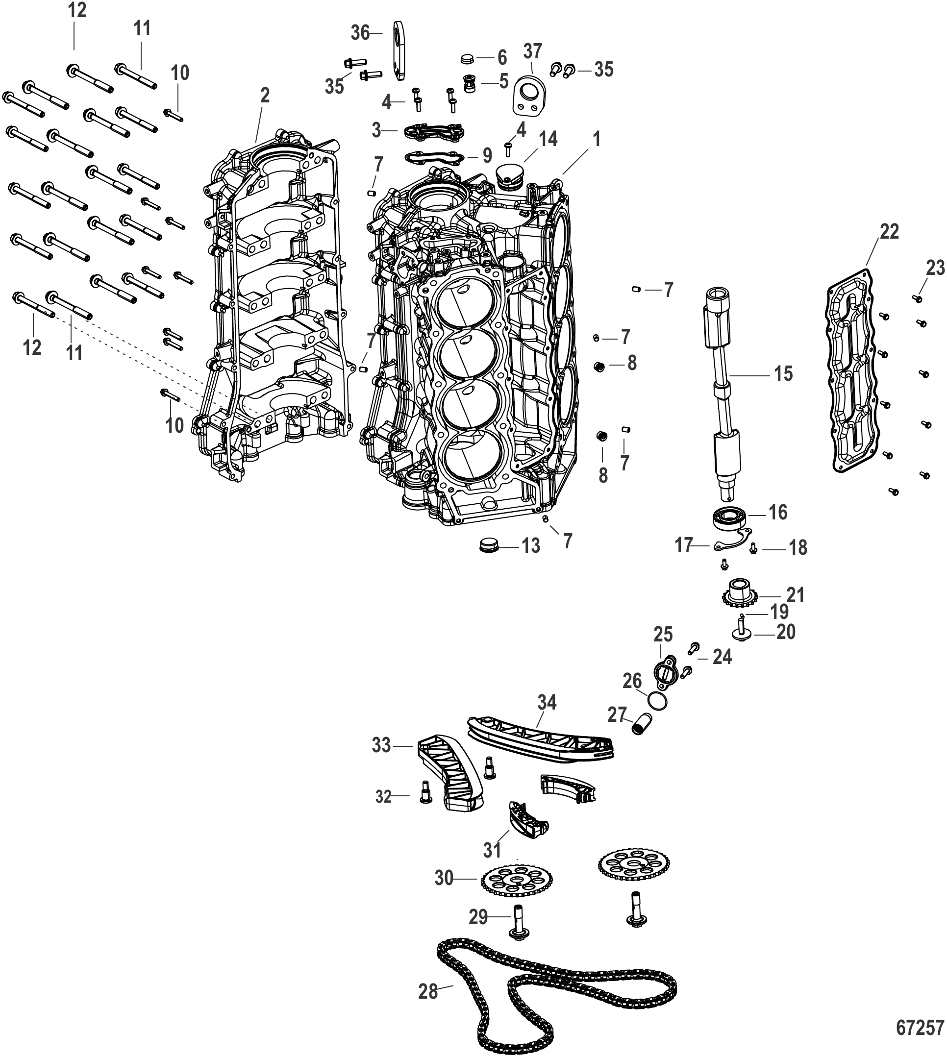气缸体(民用型) Cylinder Block Consumer