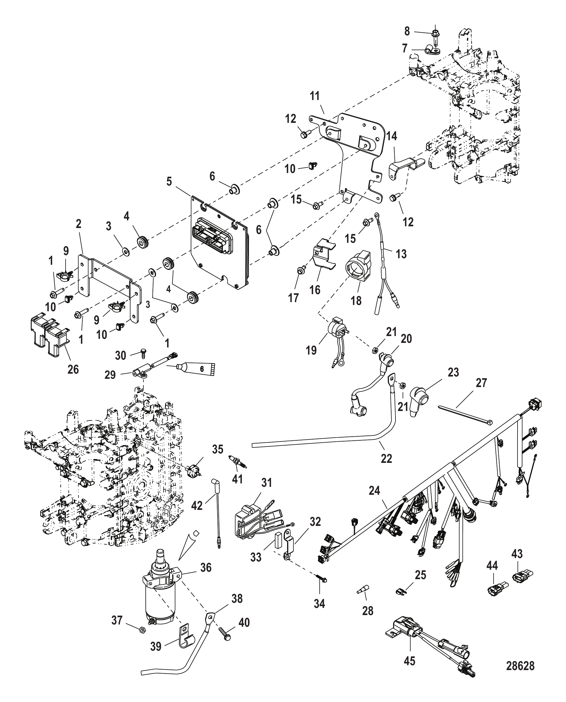 Electrical Components 1C104333/0P560349 and Below