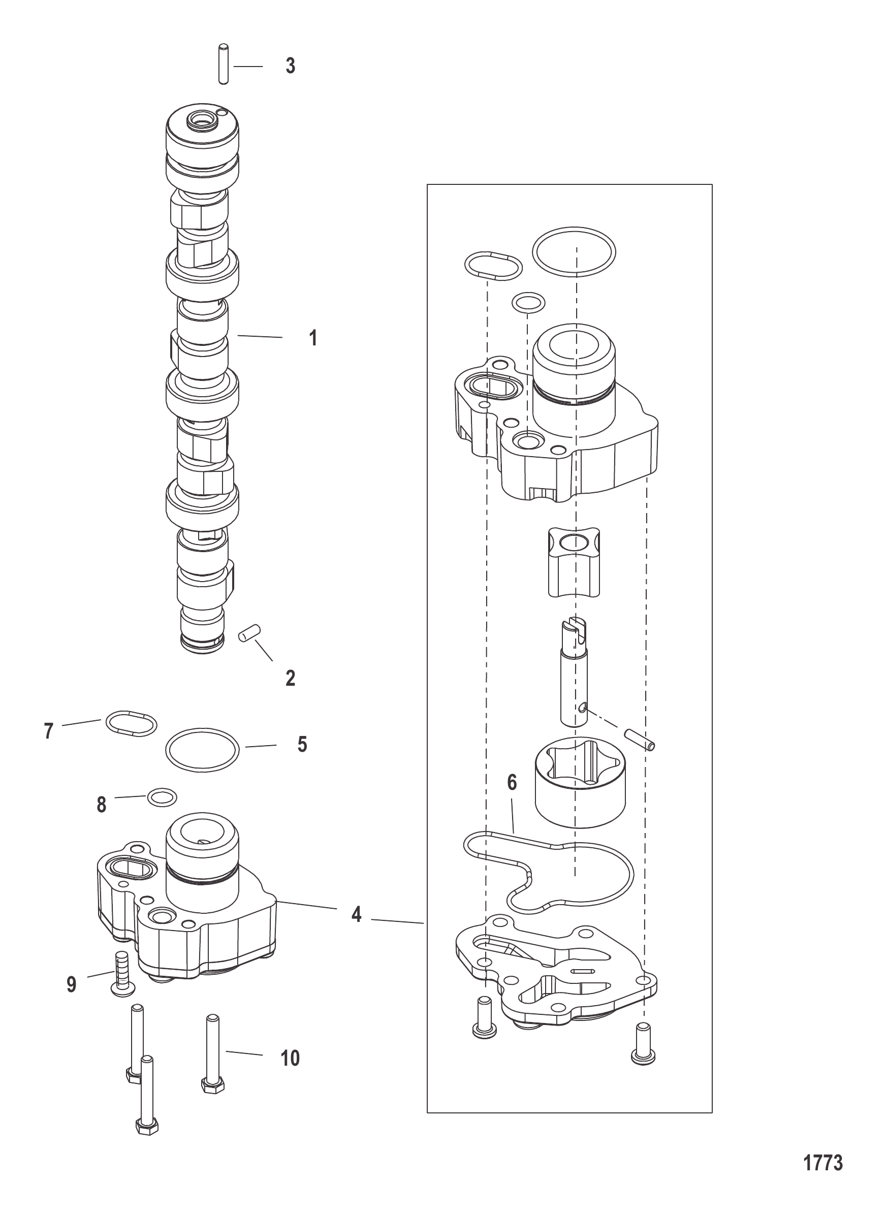 Camshaft/Oil Pump