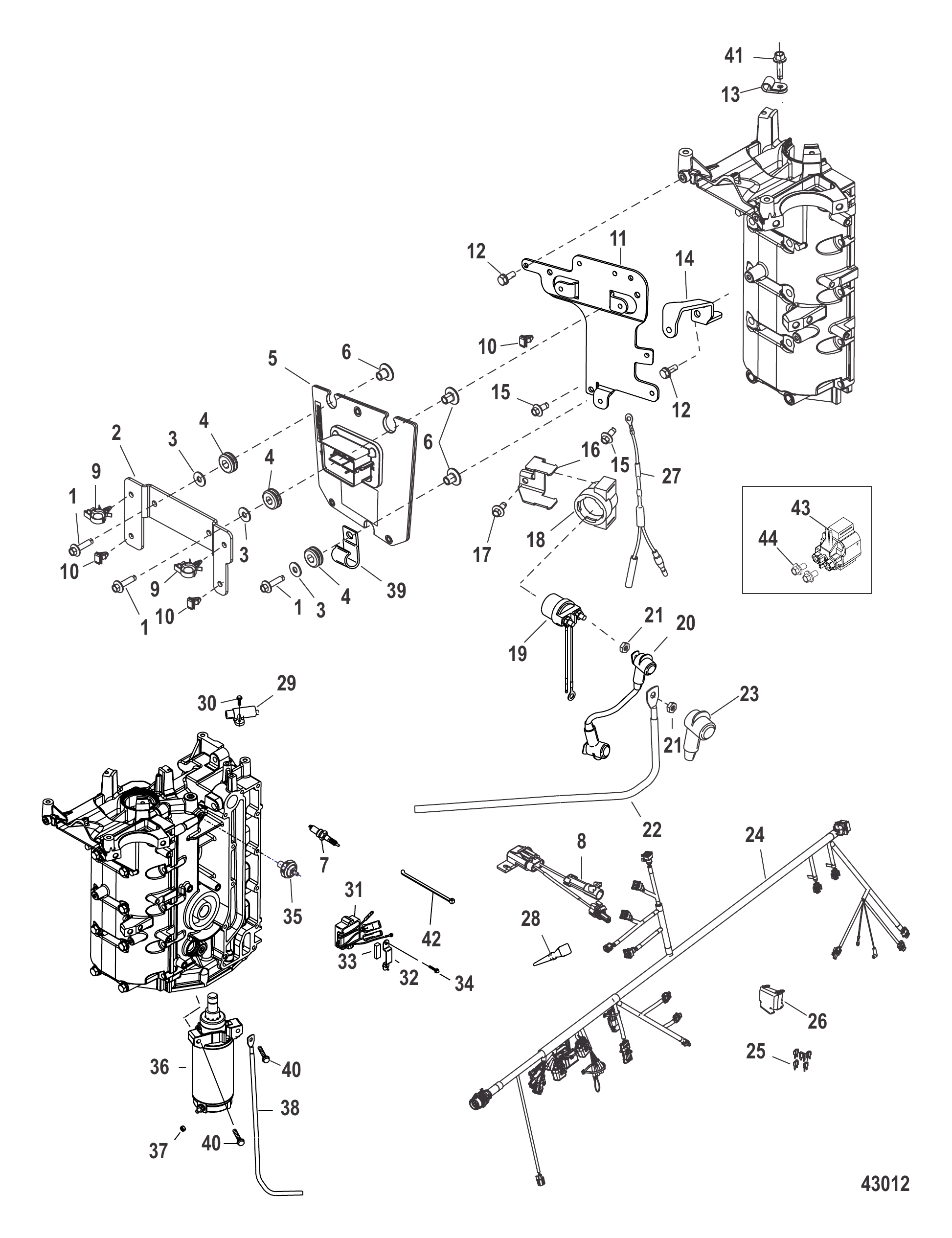 Electrical Components 1C104424/0P560350 and Up