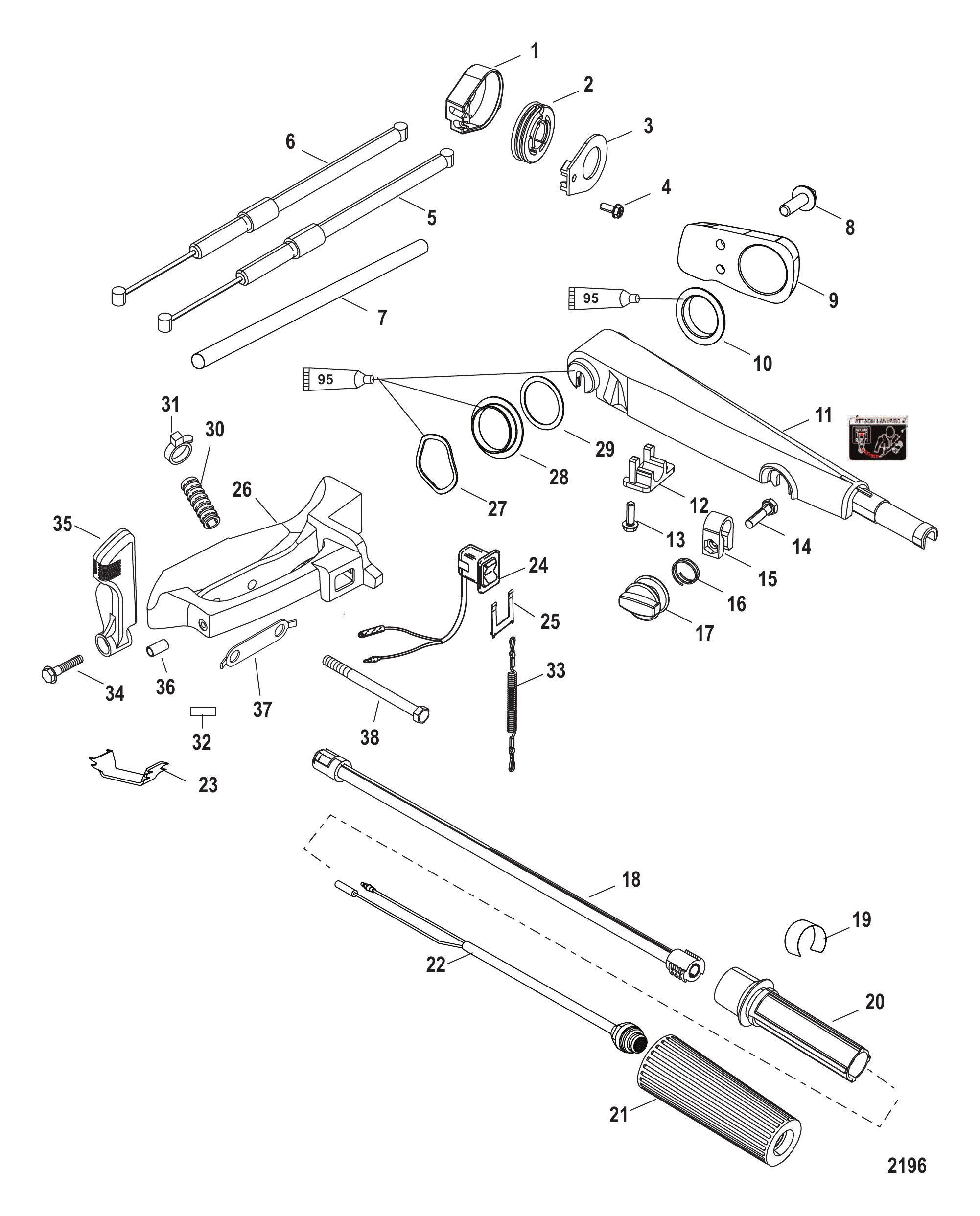 Tiller Handle