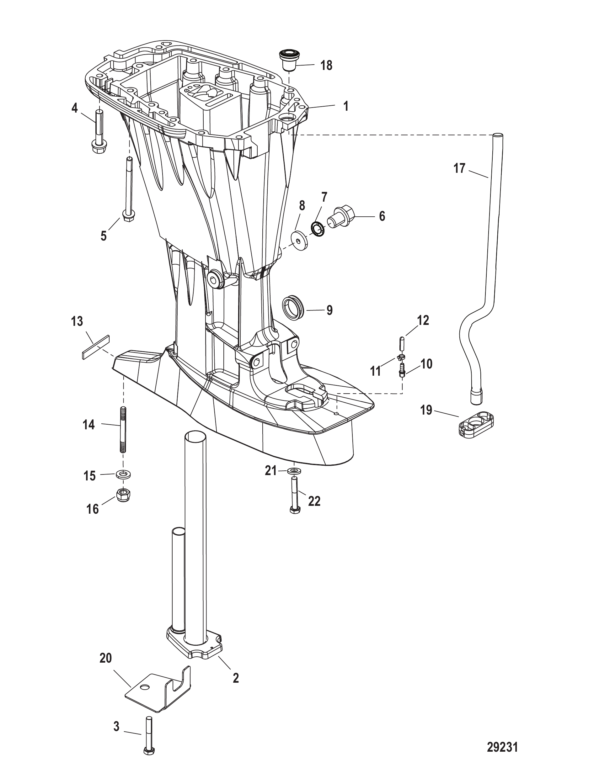 Driveshaft Housing