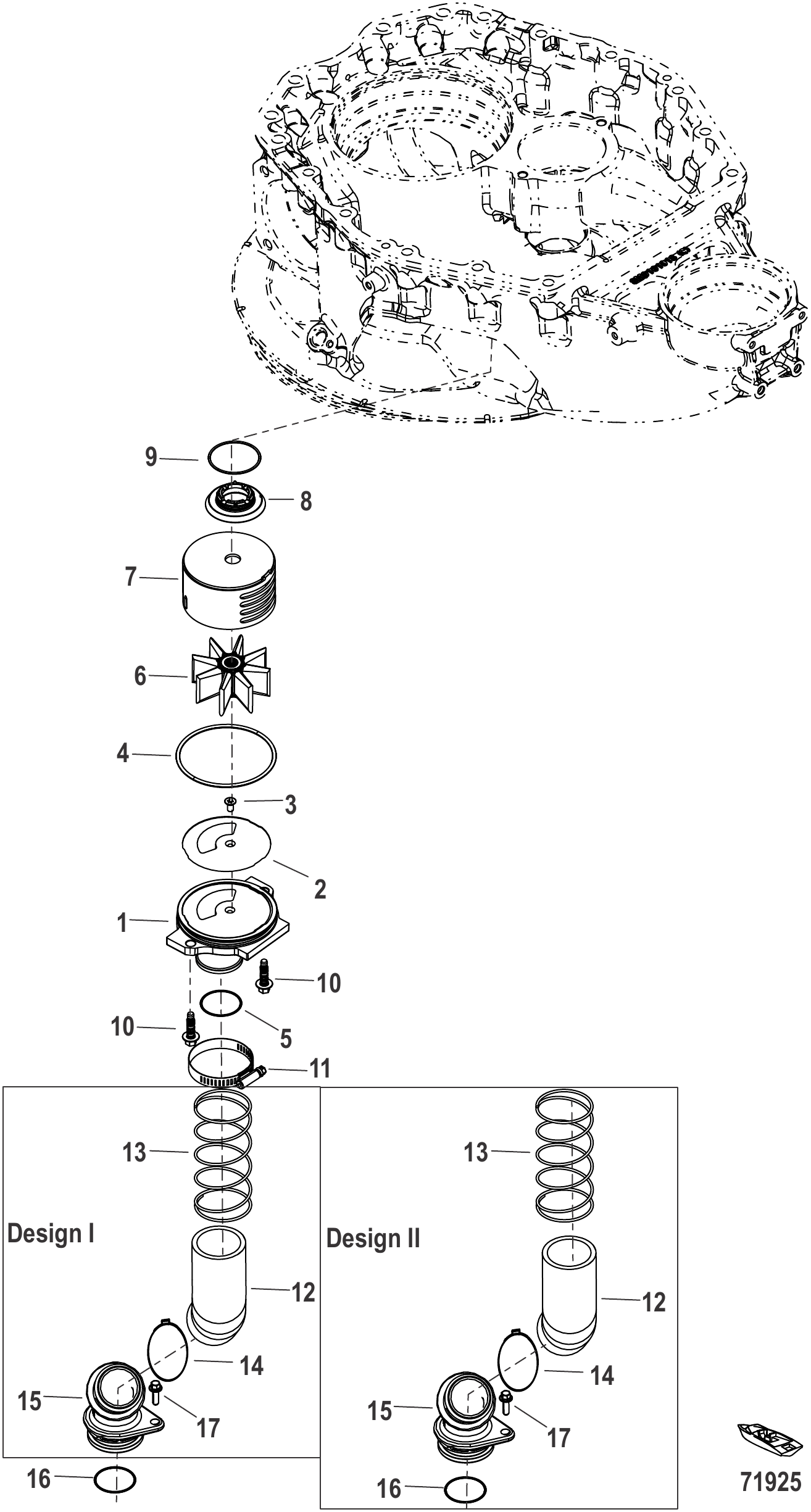 Cooling Water Pump
