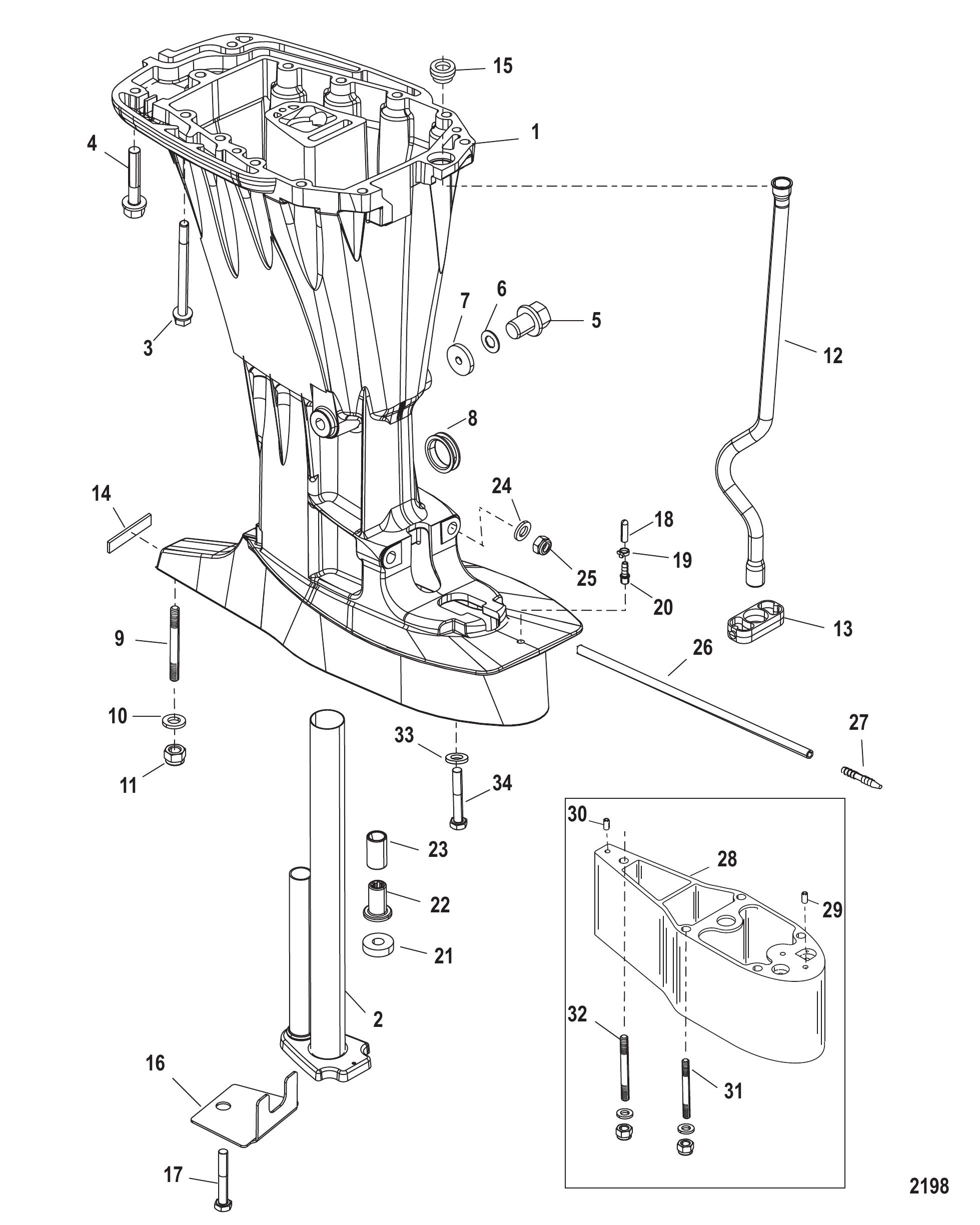 Driveshaft Housing