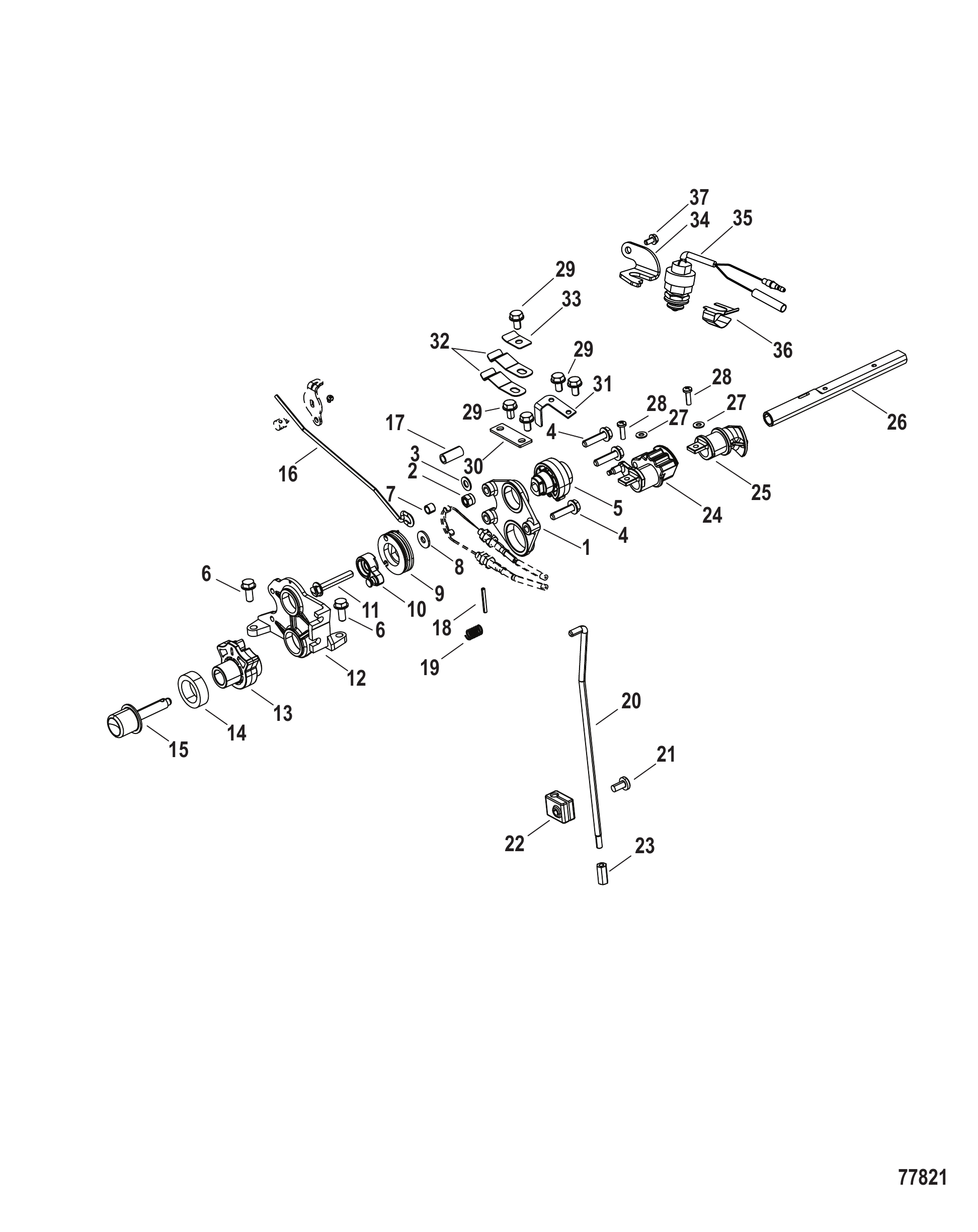 Shifting System Tiller