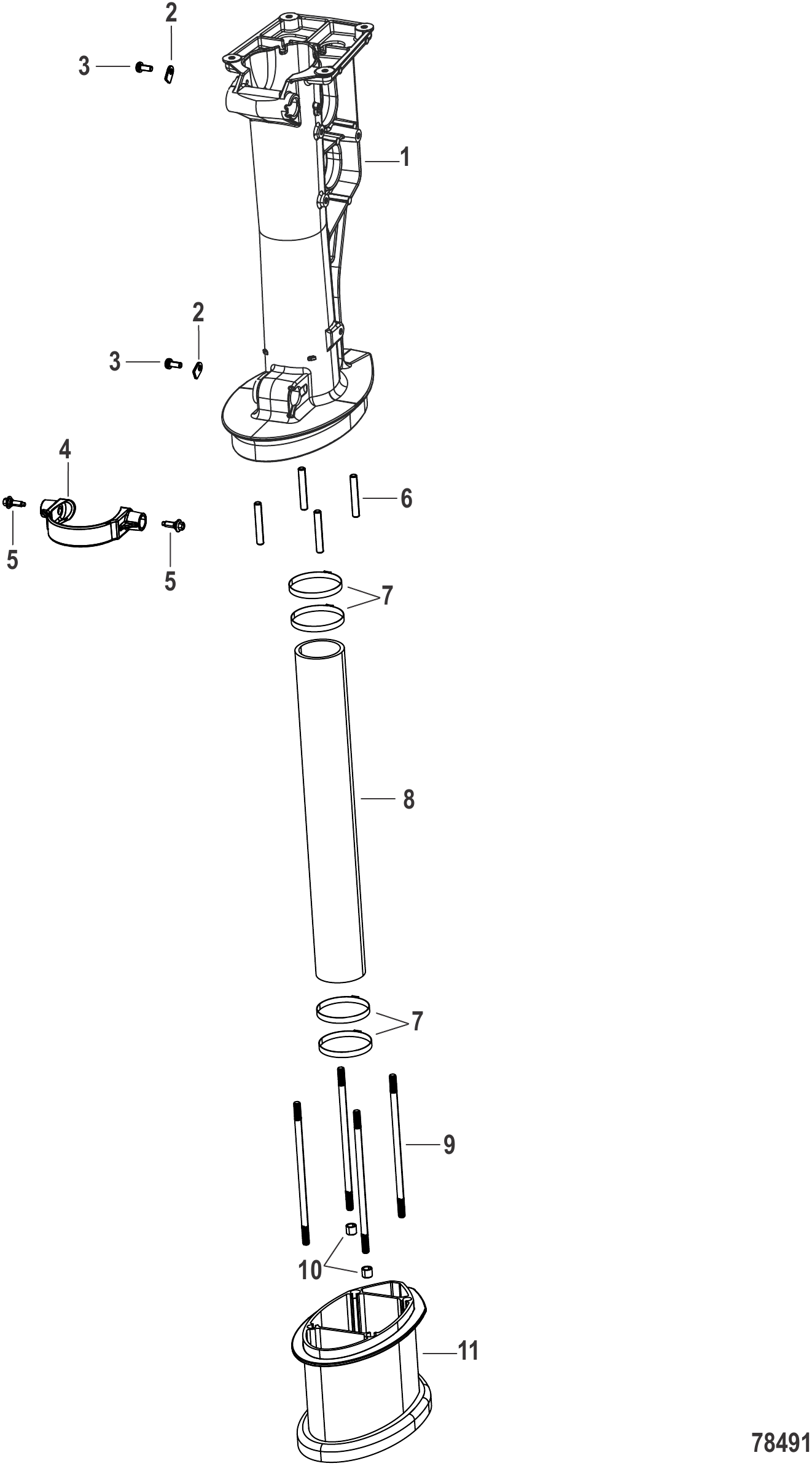 Control Head Lower