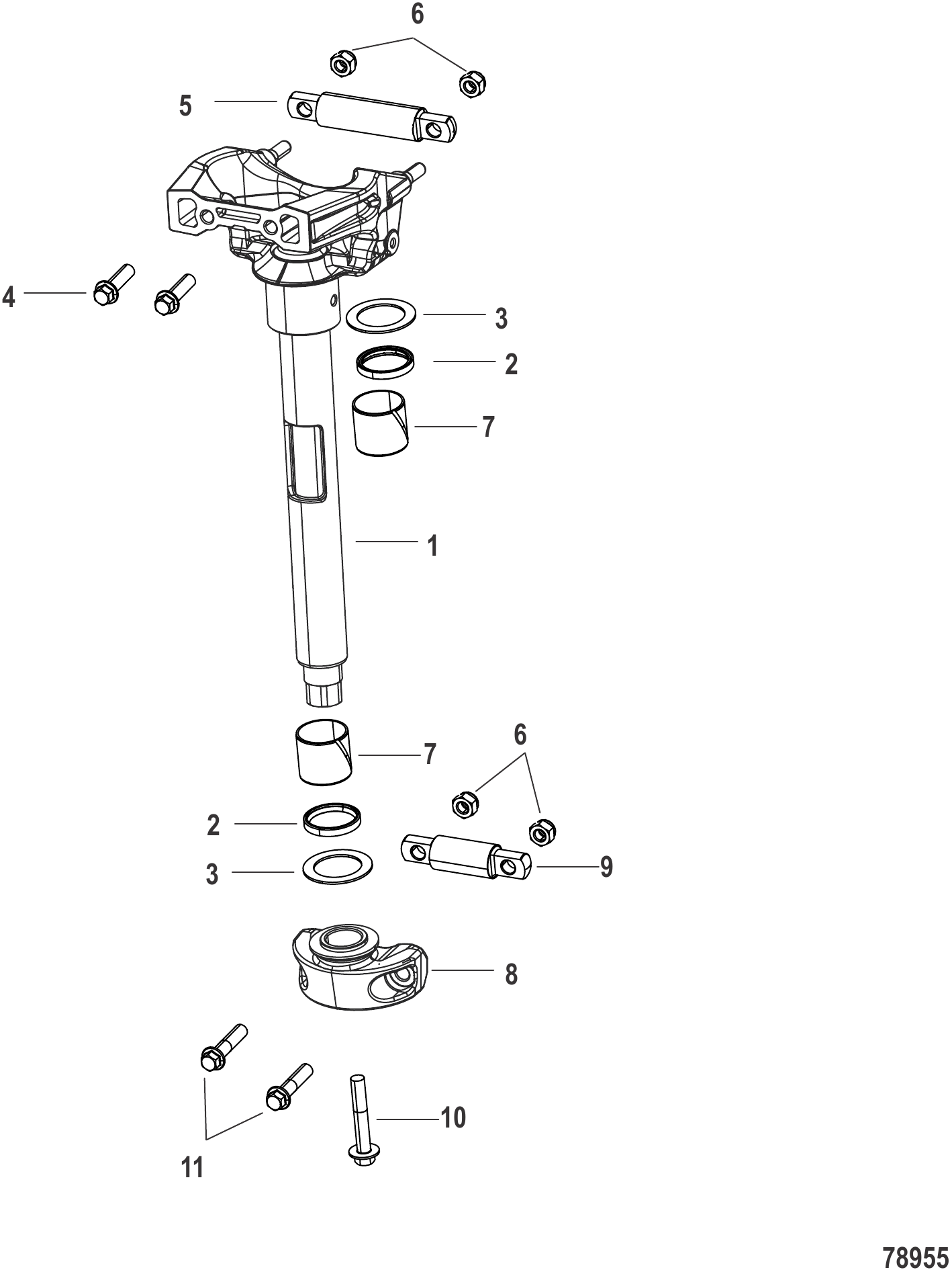 Steering Swivel Bracket