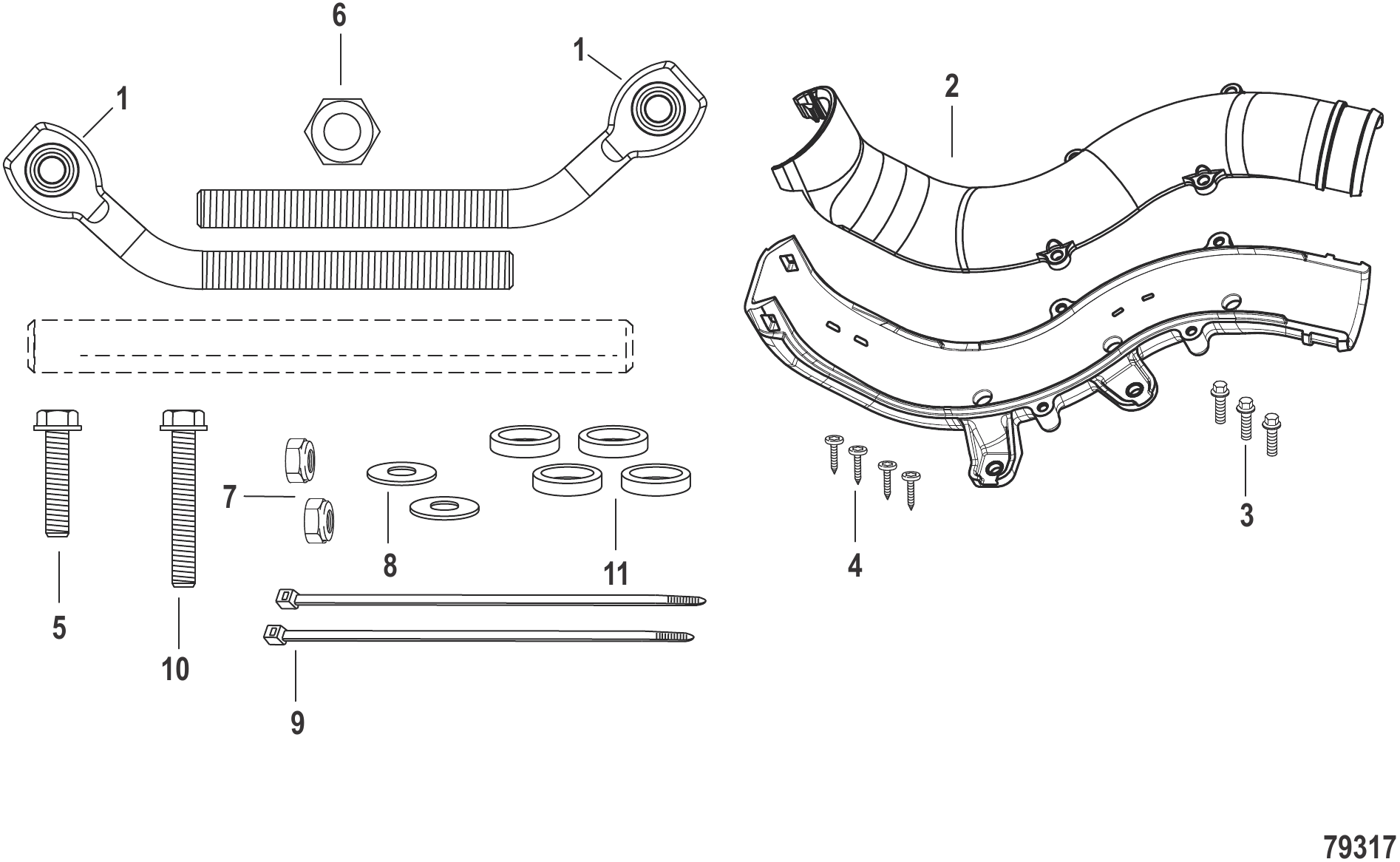 Steering Tie Bar - 8M0230348