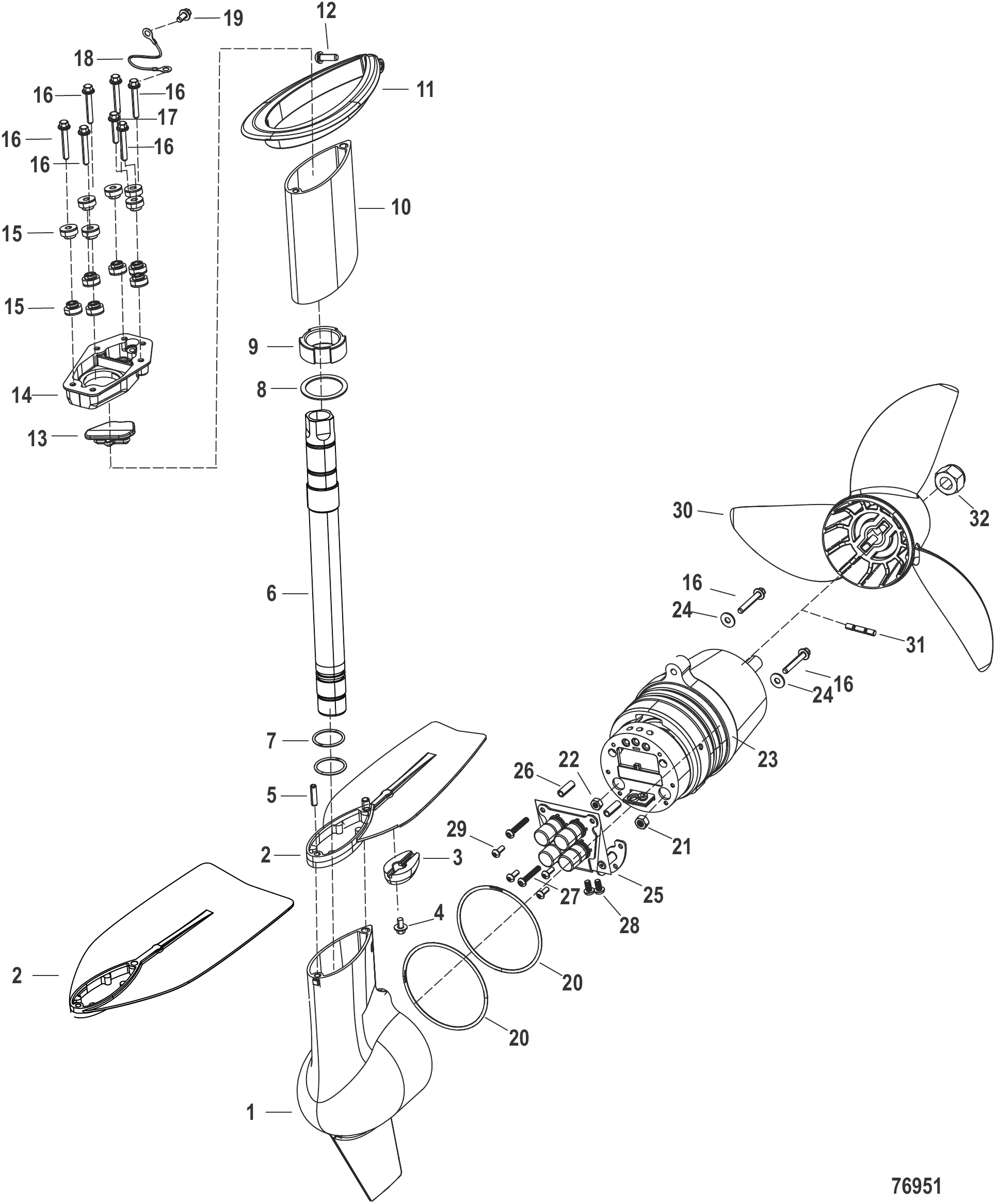 Motor Lower Unit