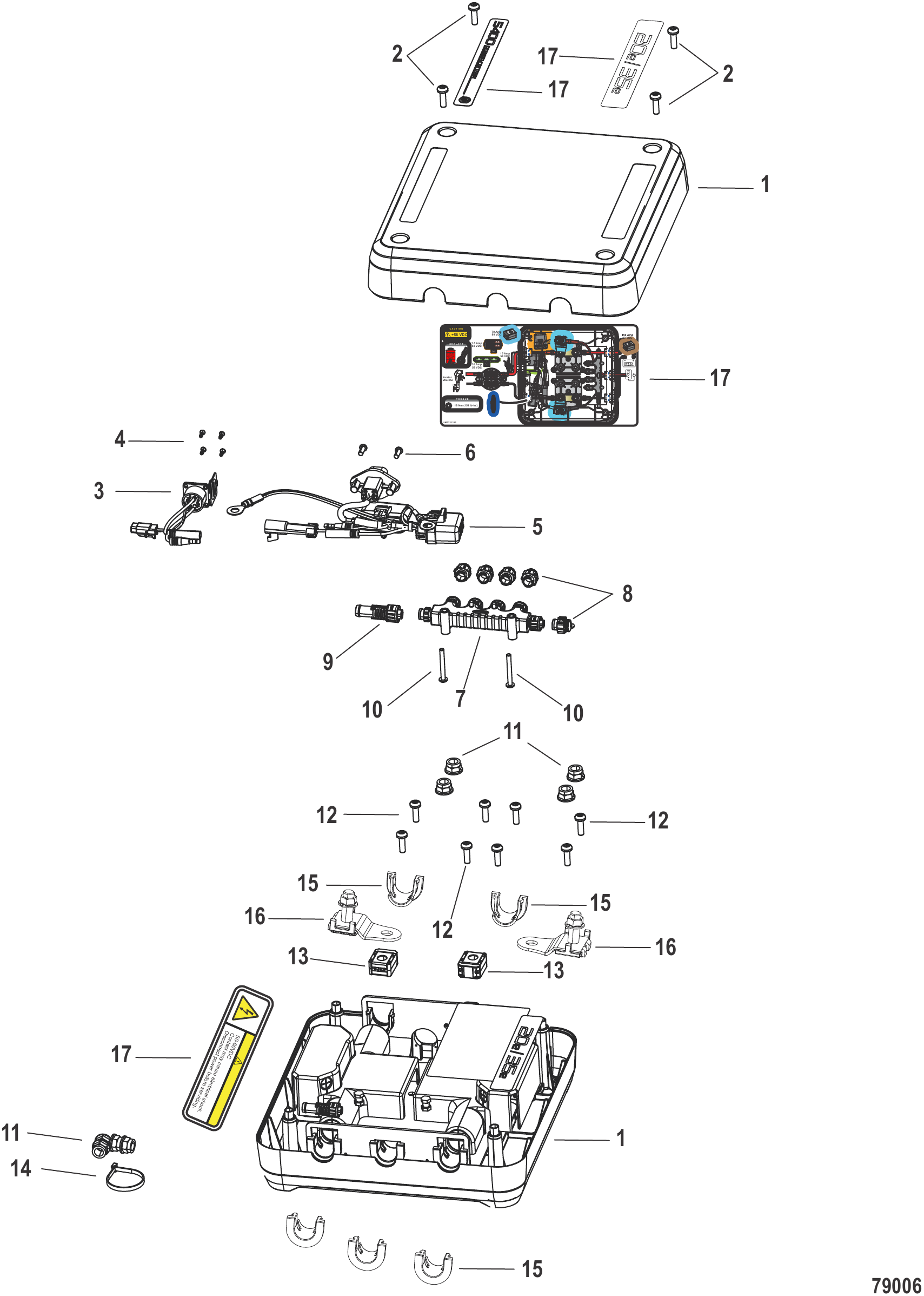 Power Center Components 5400 Wh, 20e/35e Models