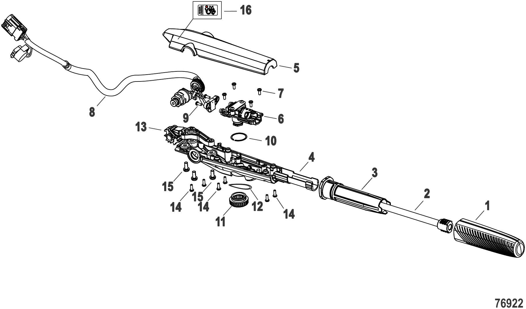 Steering Tiller Handle Models