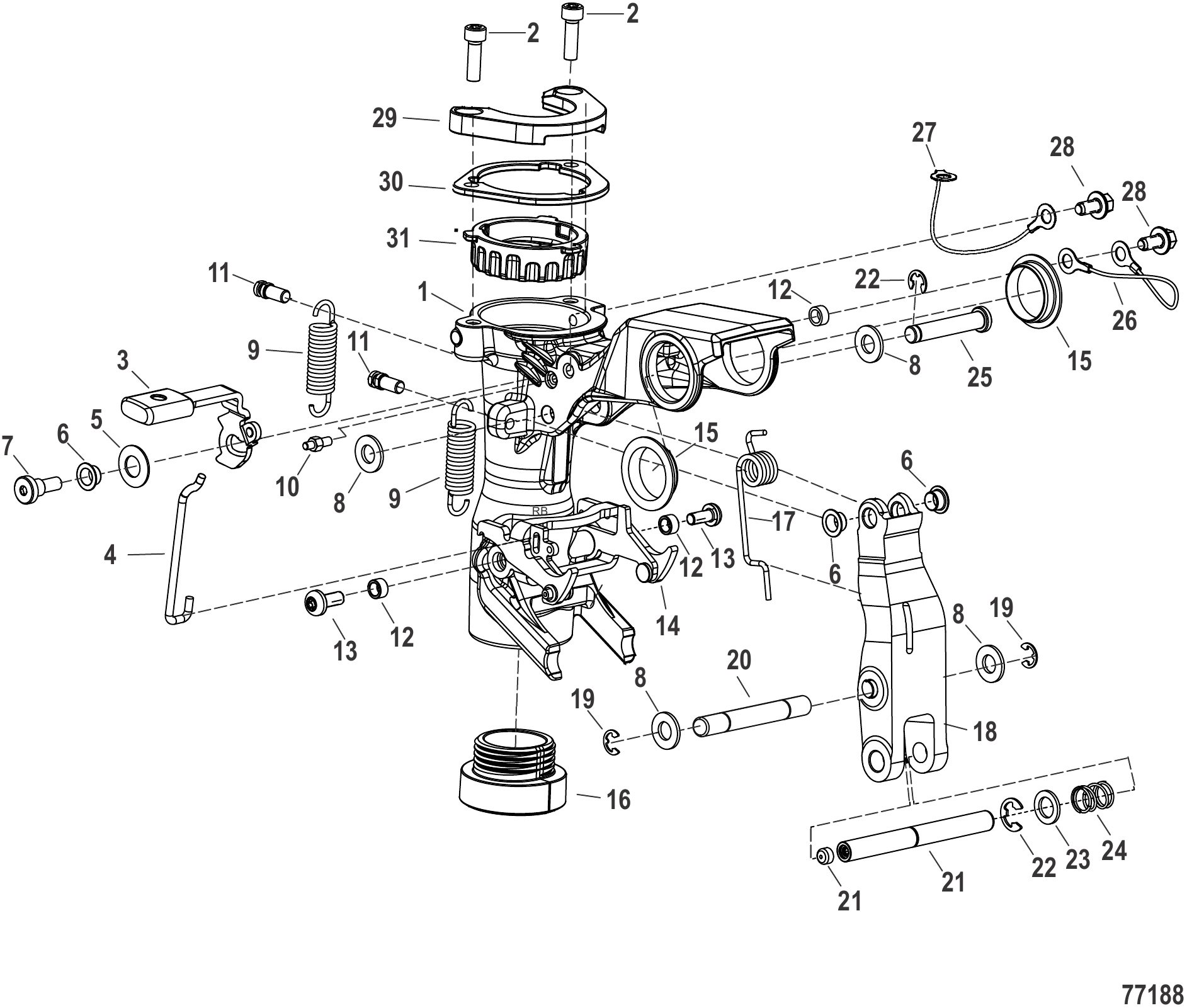 旋转支架 遥控型号 Swivel Bracket Remote Control Models