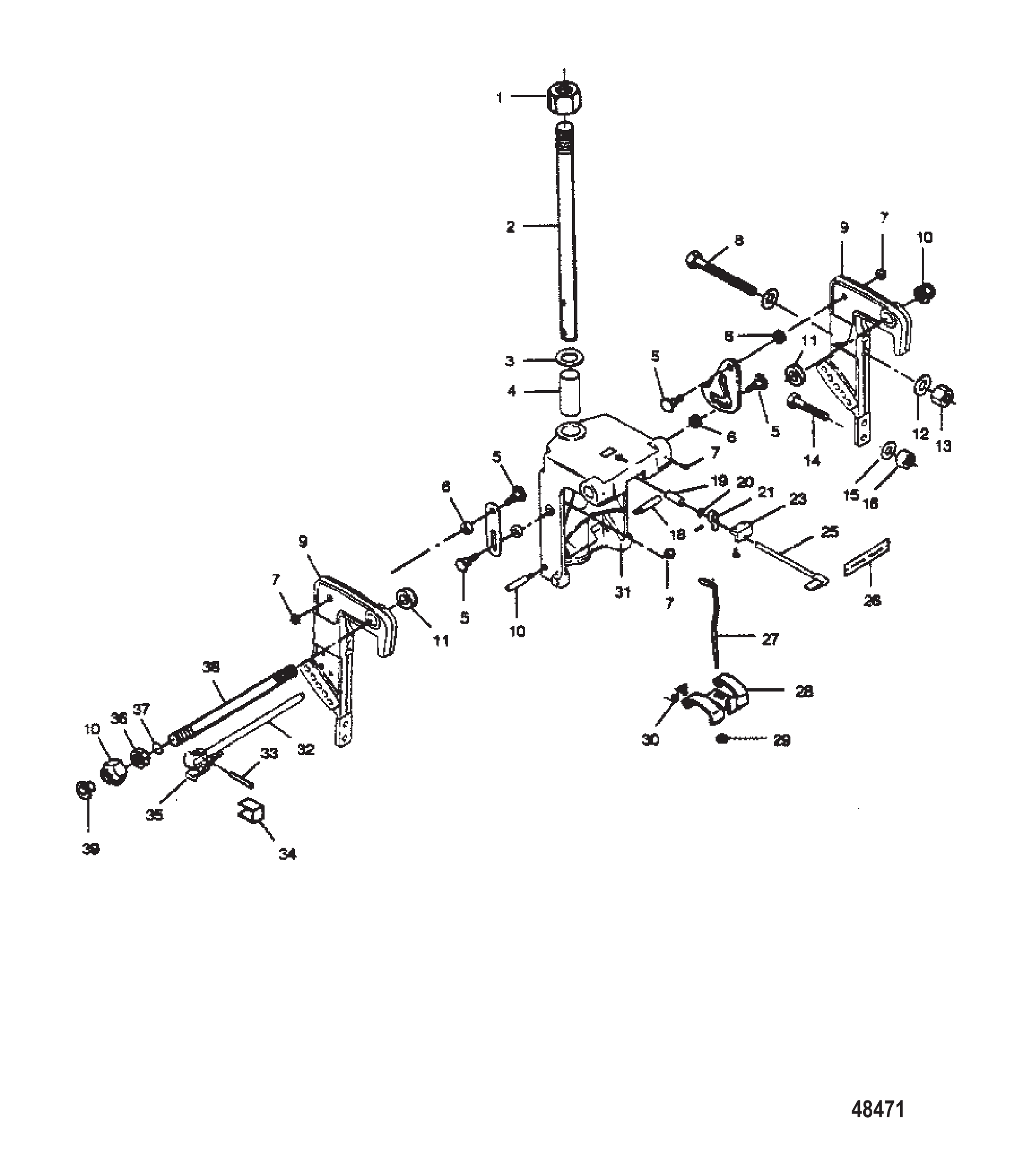 旋转支架与船尾支架 Swivel Bracket and Stern Brackets