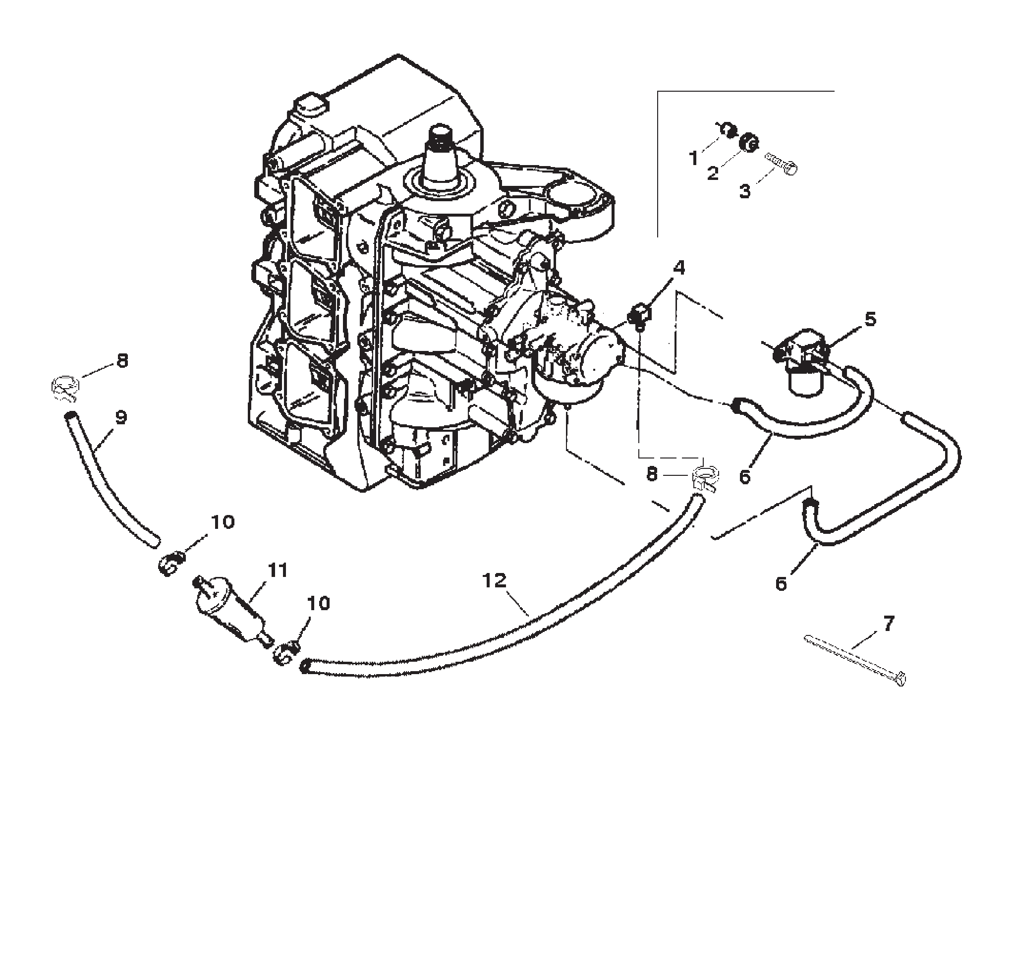 FUEL FILTER AND PRIME SYSTEM