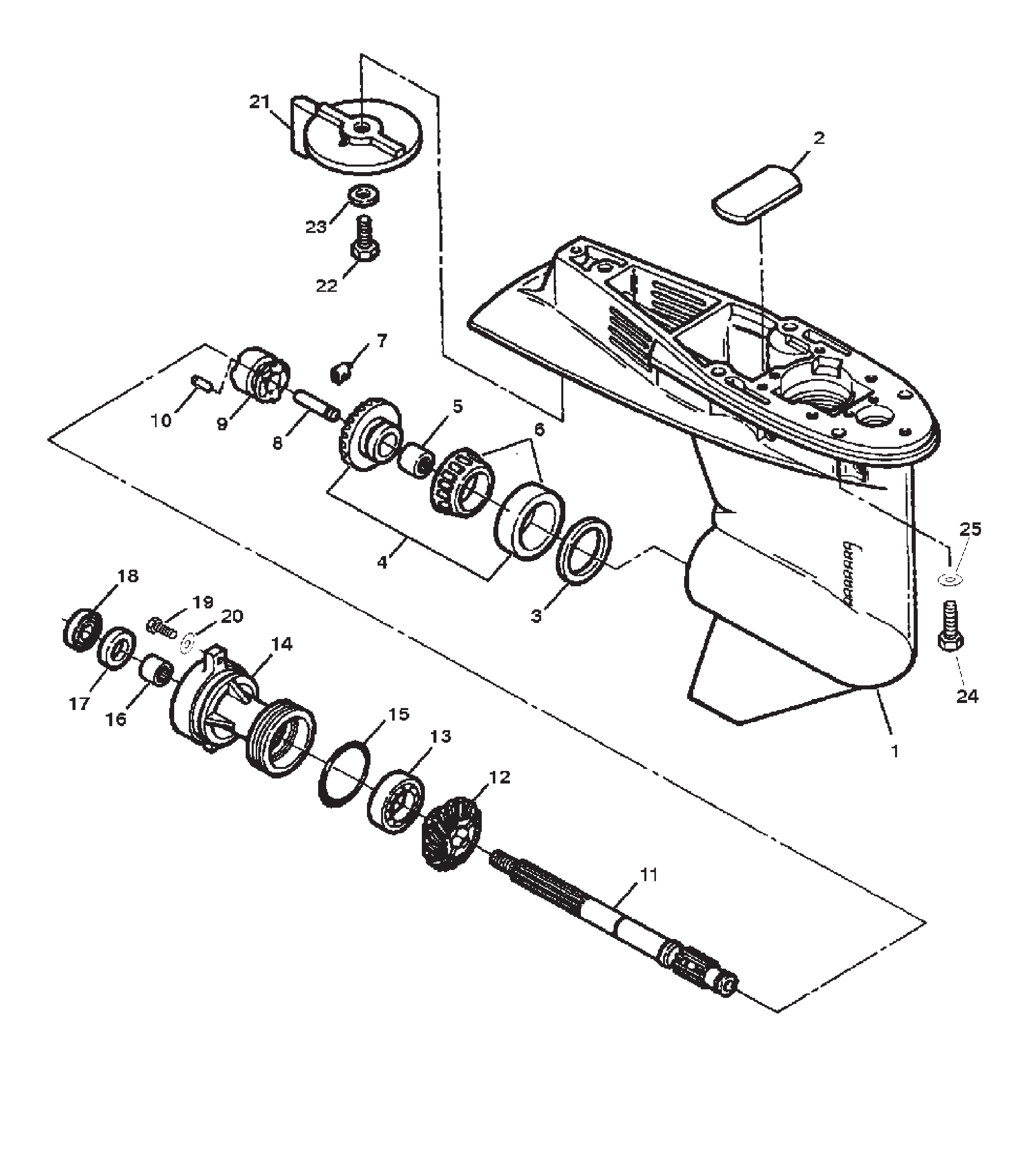 GEAR HOUSING ASSEMBLY