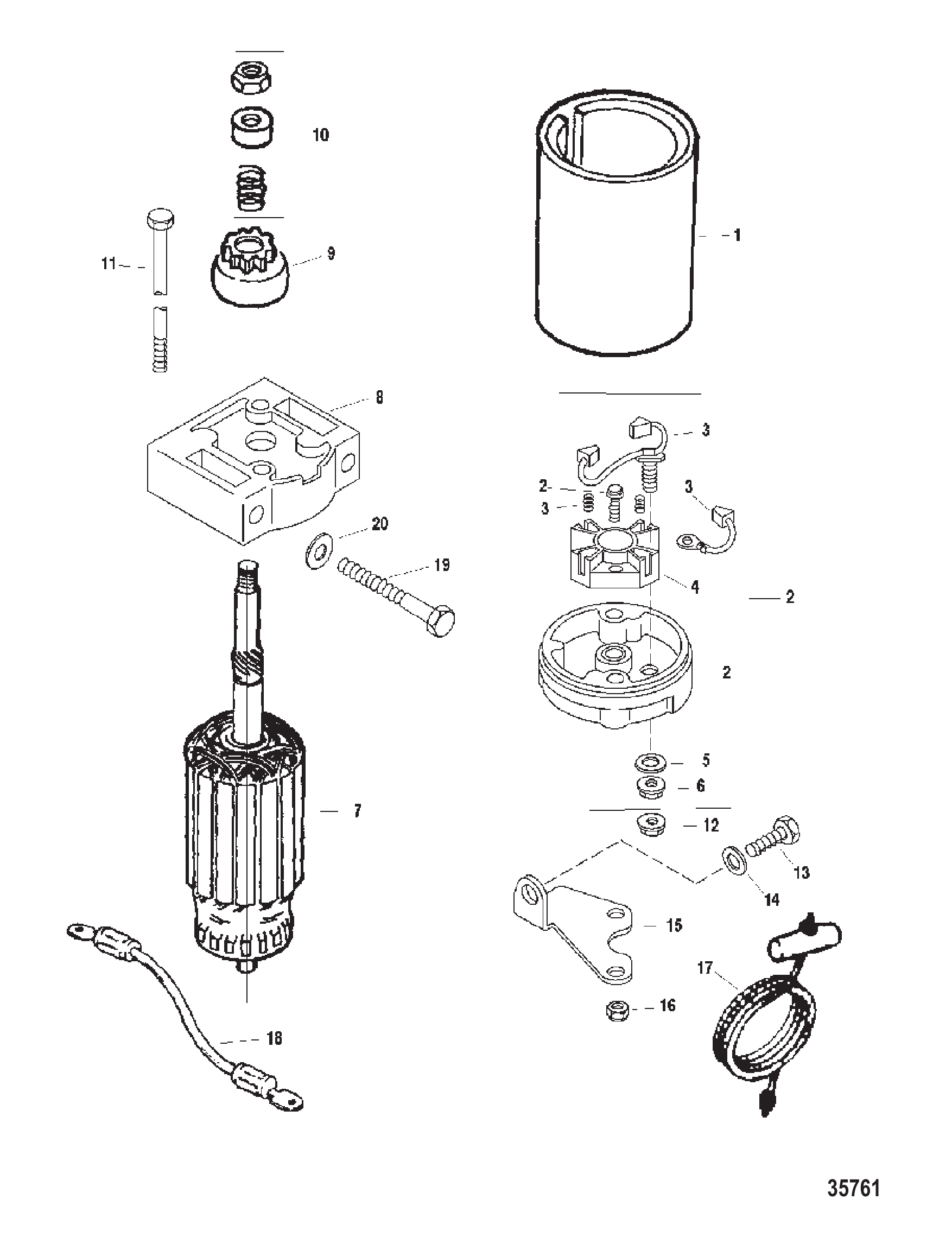 STARTER ASSEMBLY