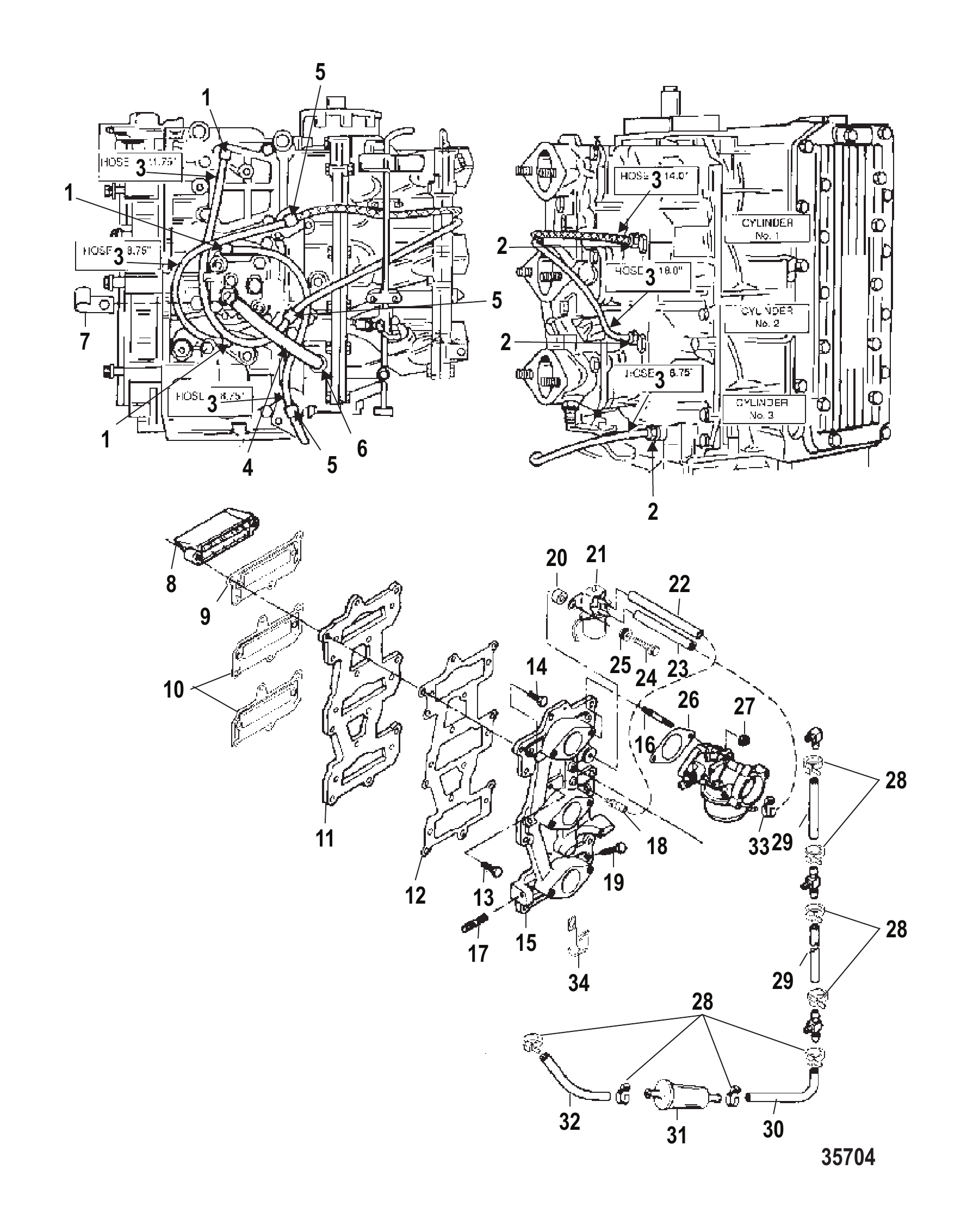 簧片阀板与循环系统 Reed Plate and Recirculation System