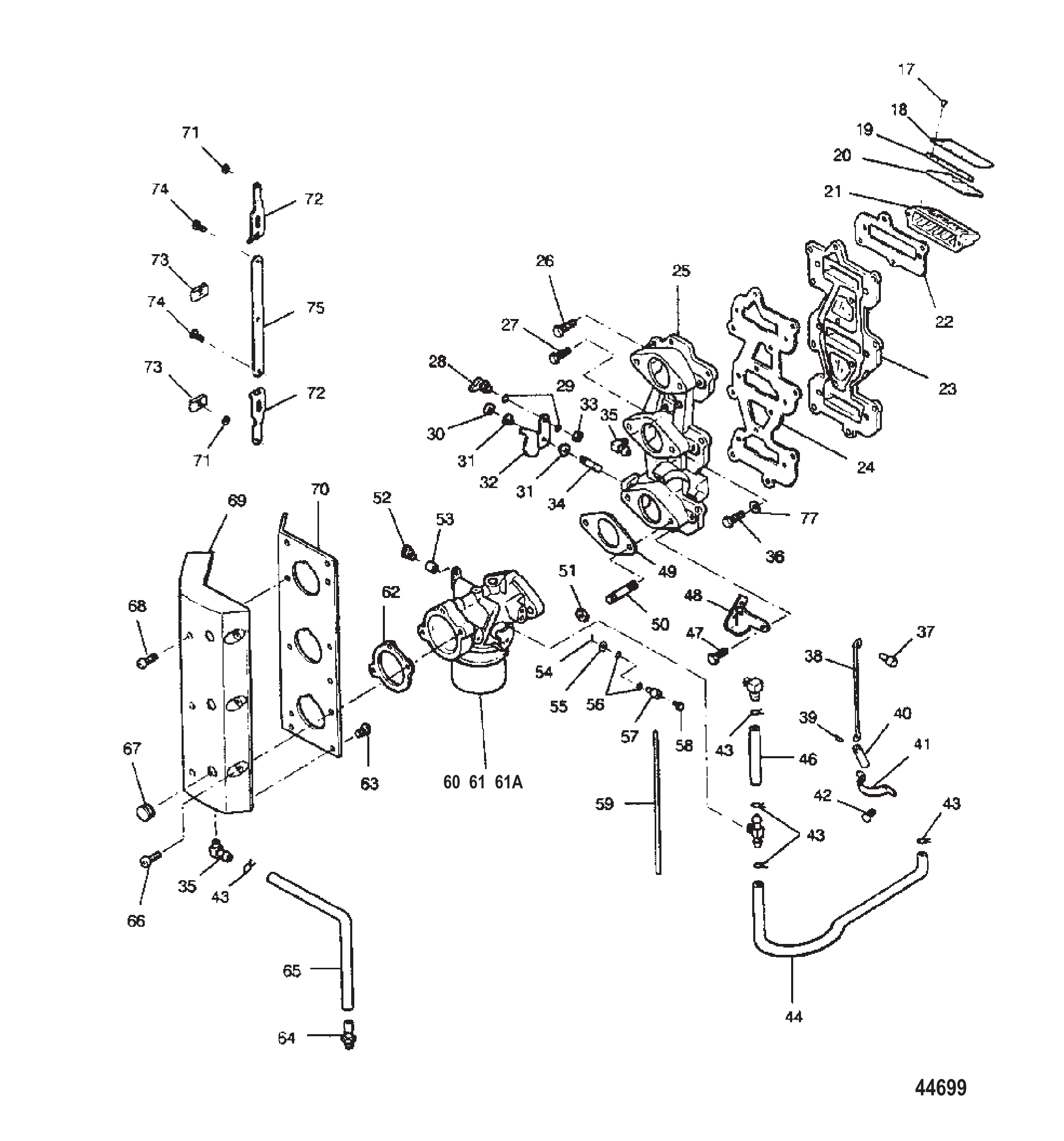 Adapter and Reed Plate
