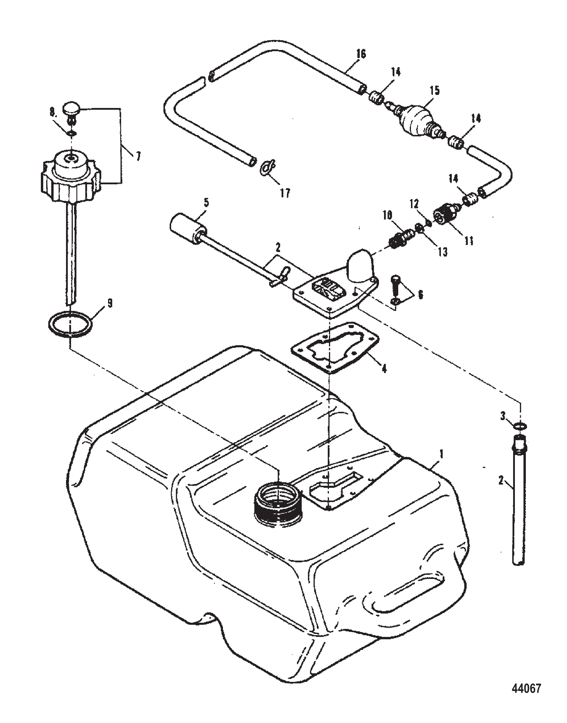 Fuel Tank and Line